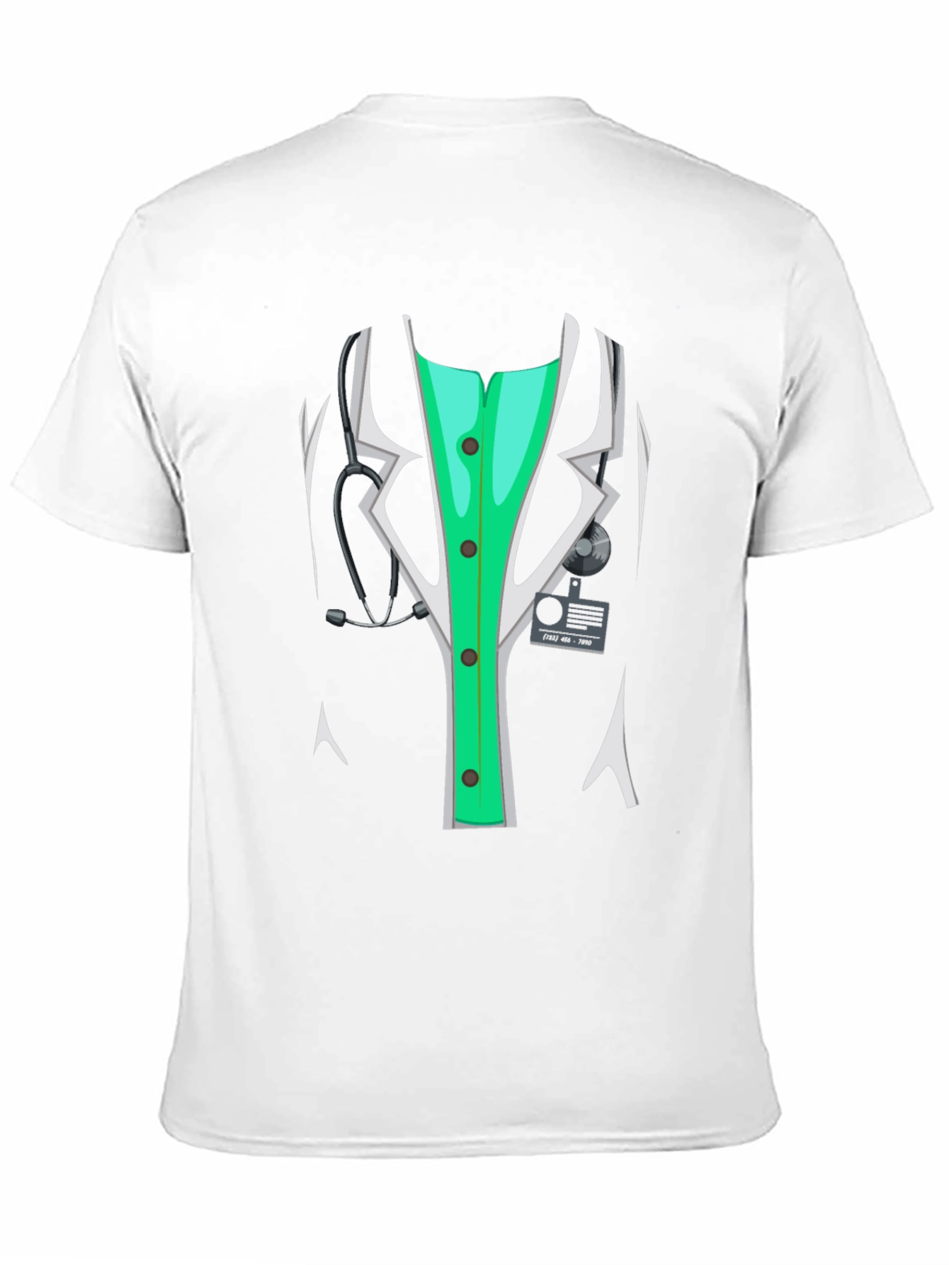 Doctor Costume T-Shirt - Novelty Medical Tee