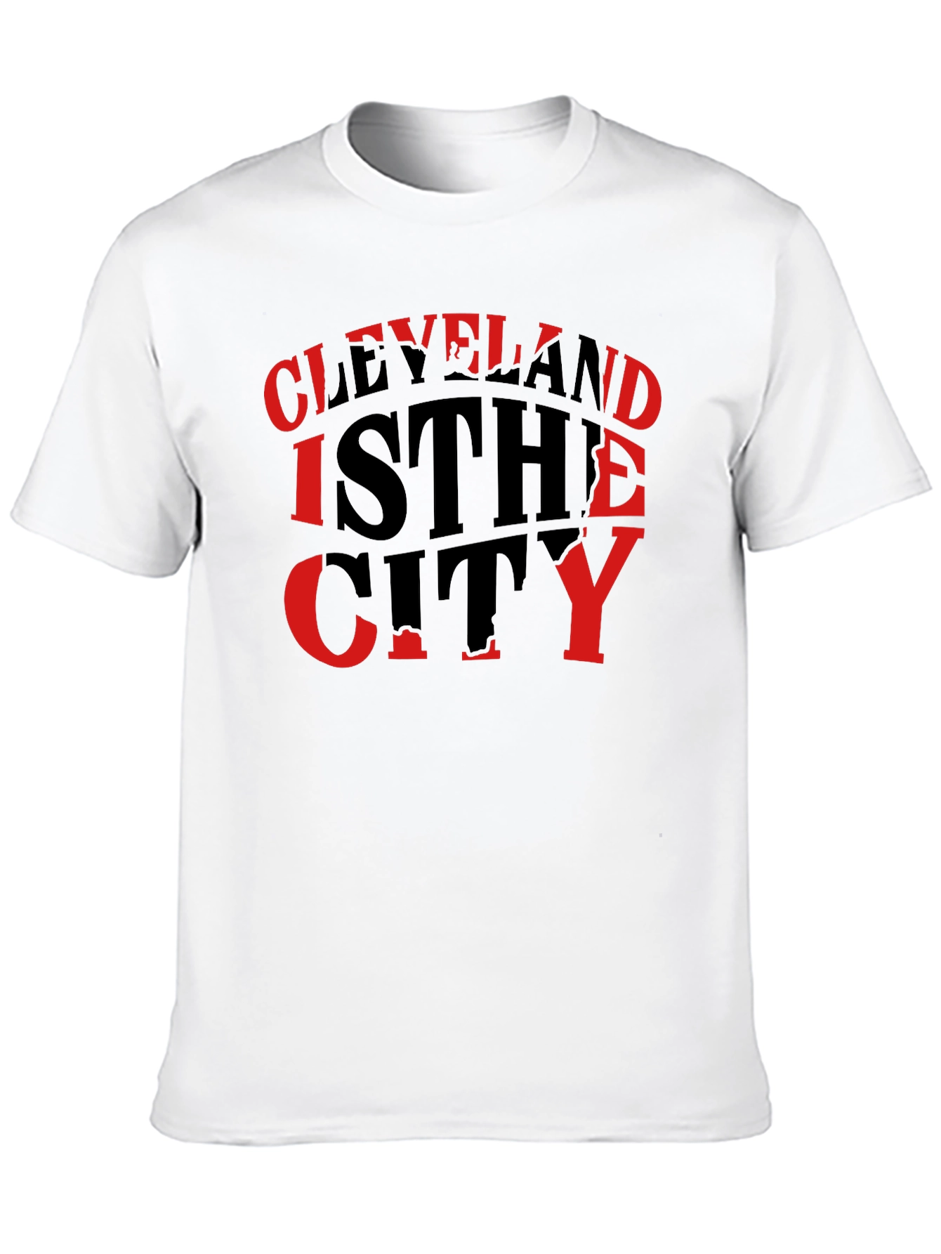 Cleveland Is The City Mens Black T-Shirt
