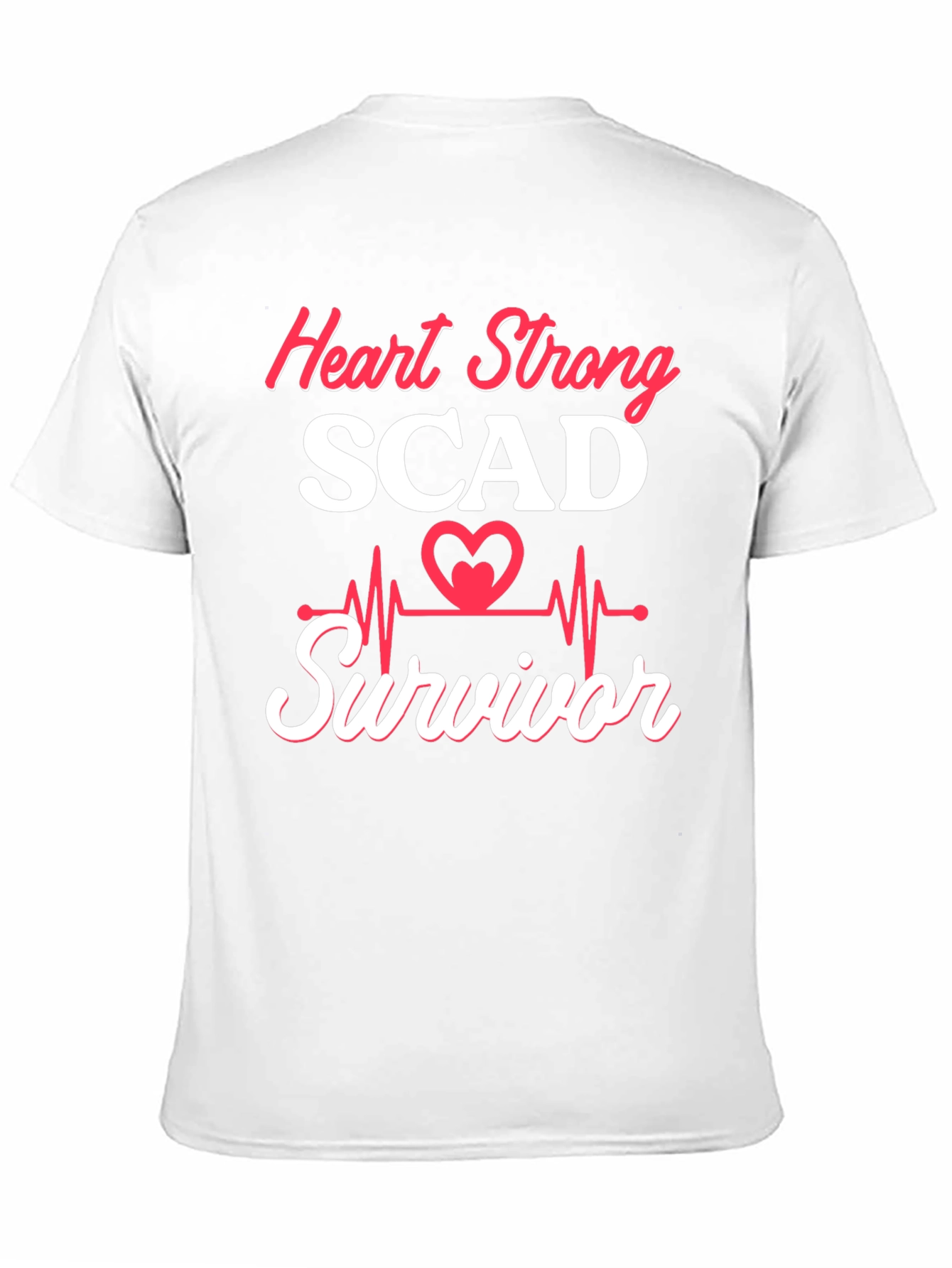 Heart Strong SCAD Survivor Graphic Tee