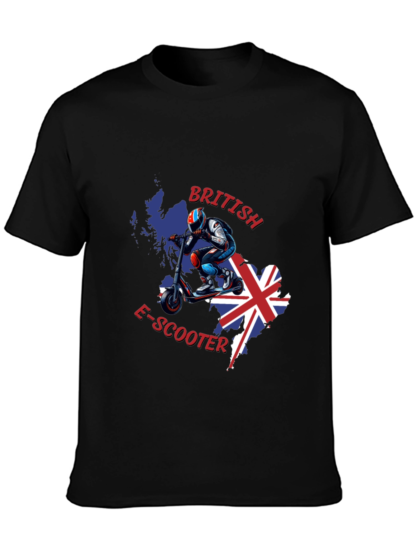 British E-Scooter Graphic Tee