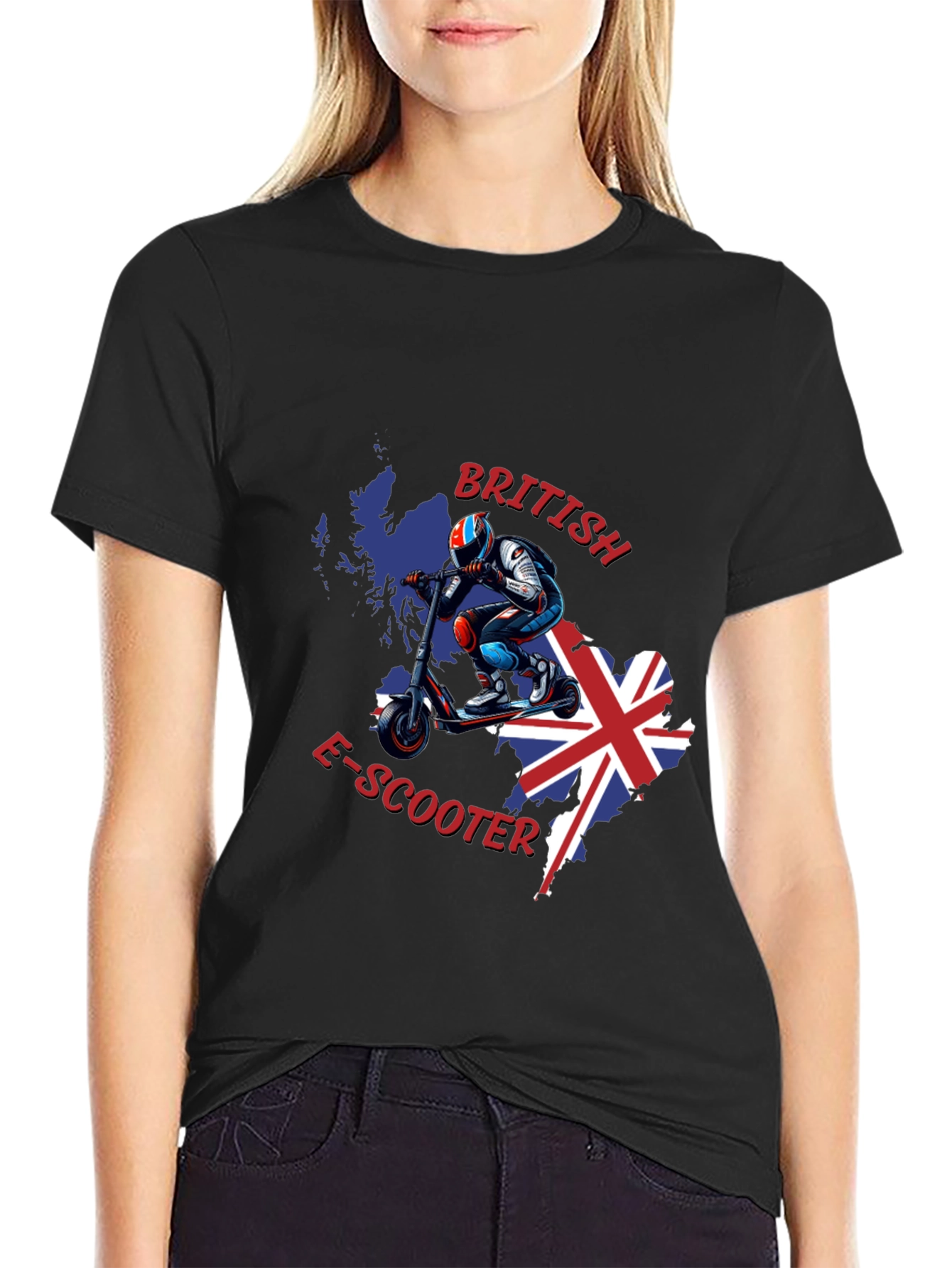 British E-Scooter Graphic Tee