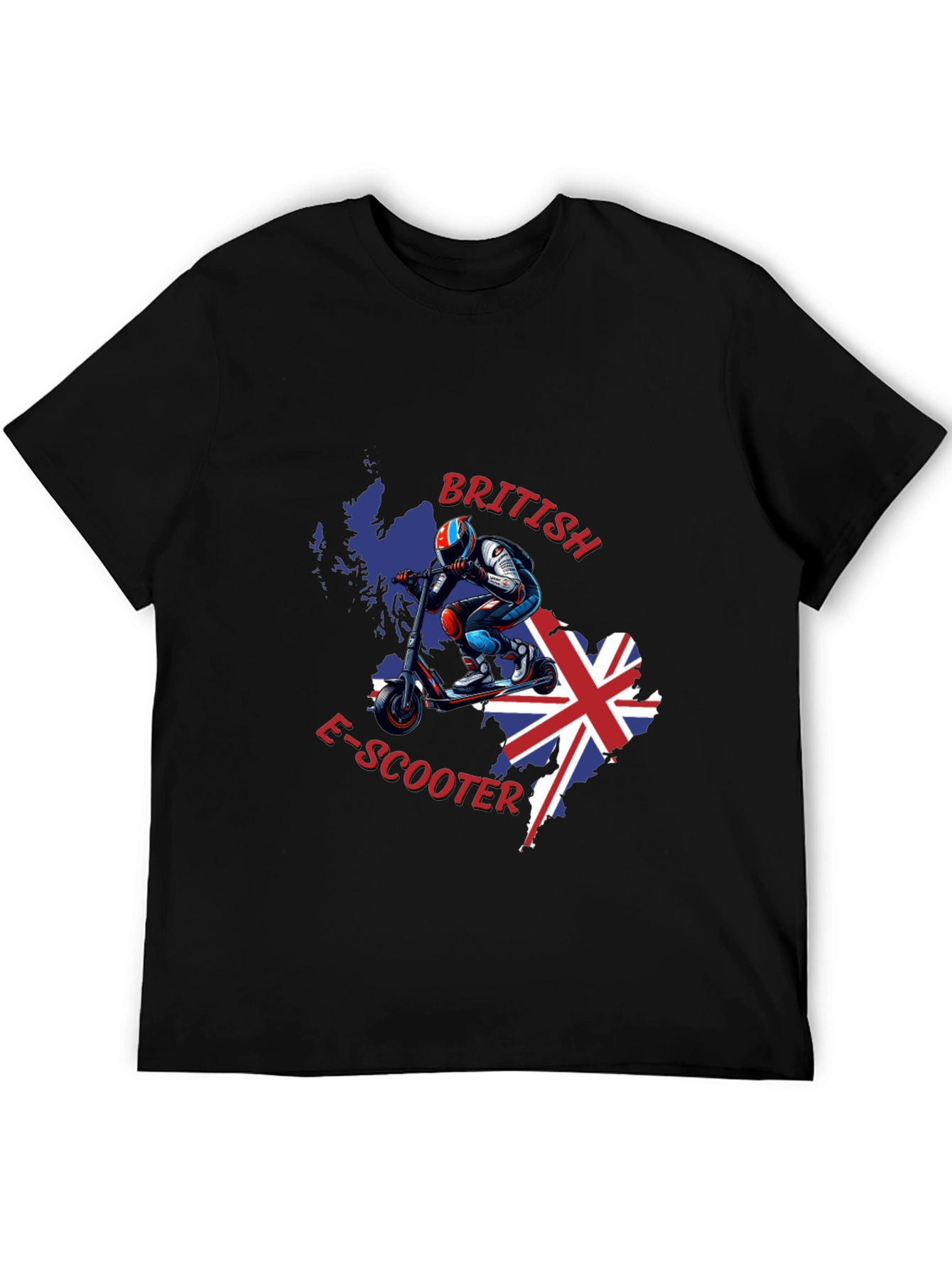 British E-Scooter Graphic Tee