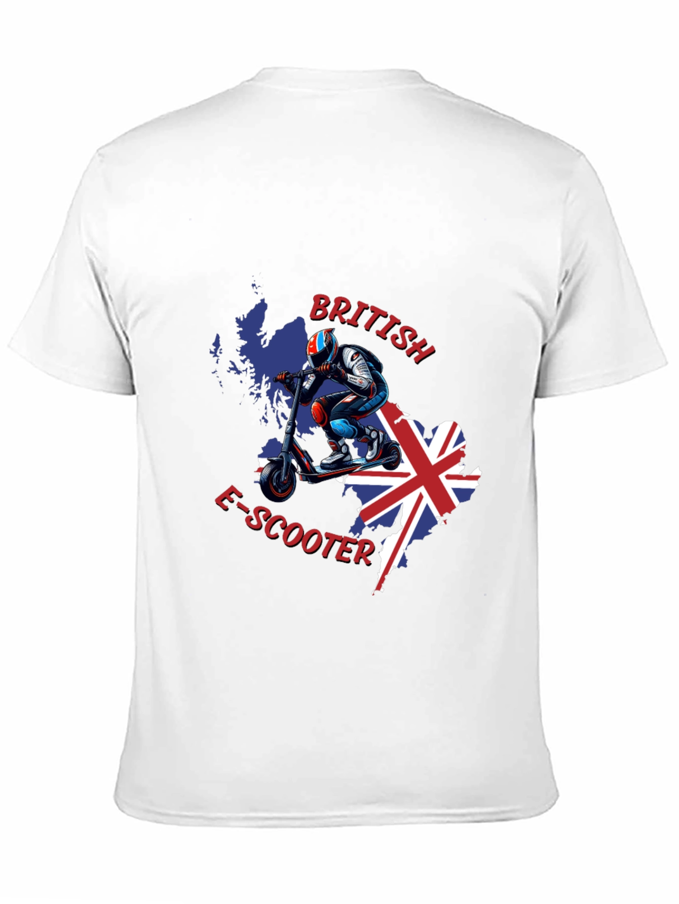 British E-Scooter Graphic Tee