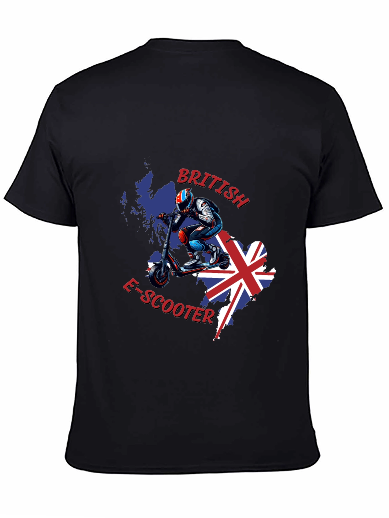 British E-Scooter Graphic Tee