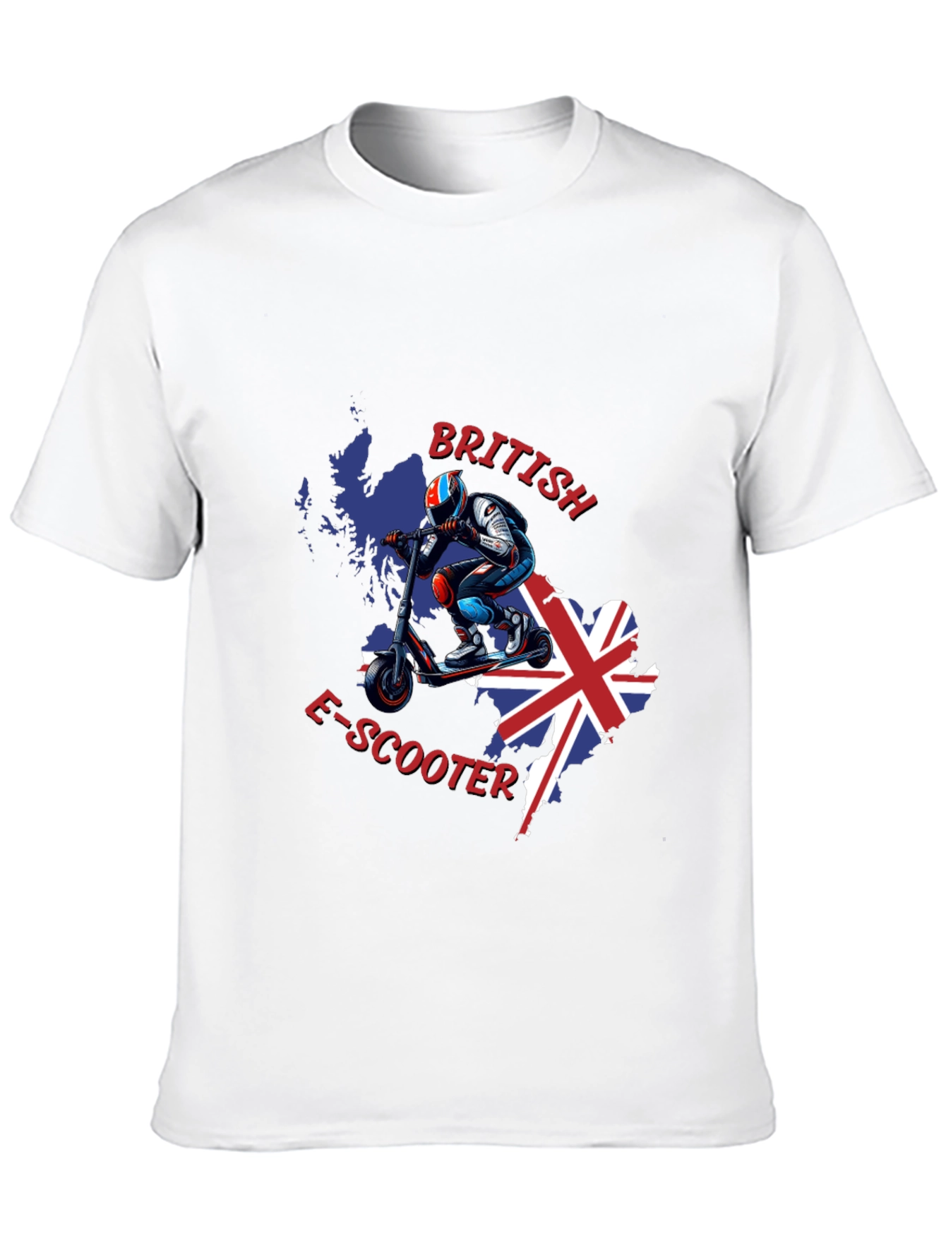 British E-Scooter Graphic Tee