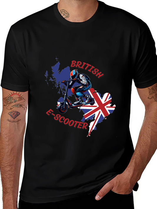 British E-Scooter Graphic Tee