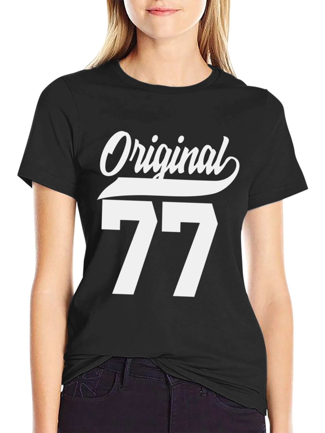 Original 77 Graphic Tee - Black
