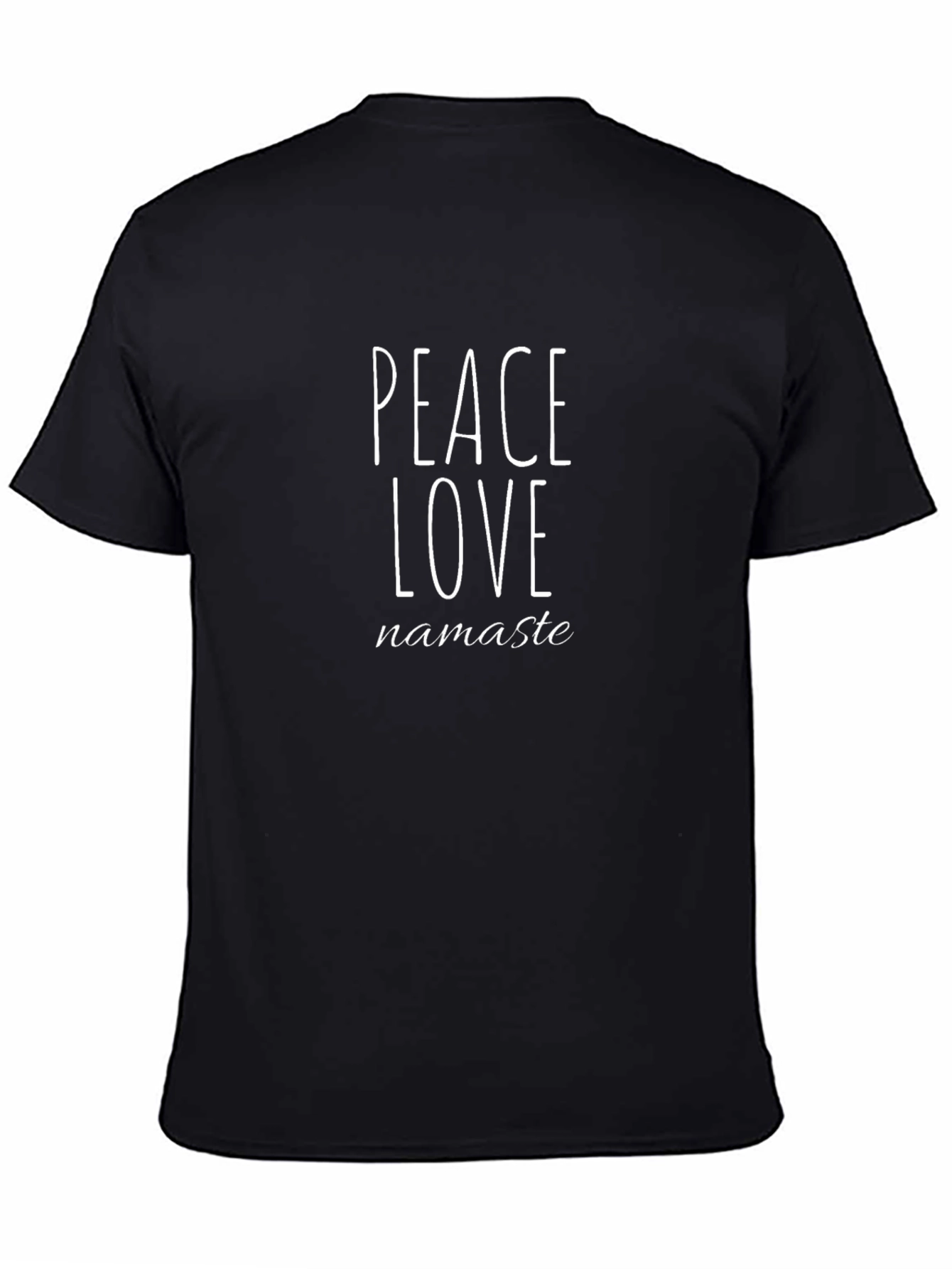 Peace Love Namaste Graphic T-Shirt