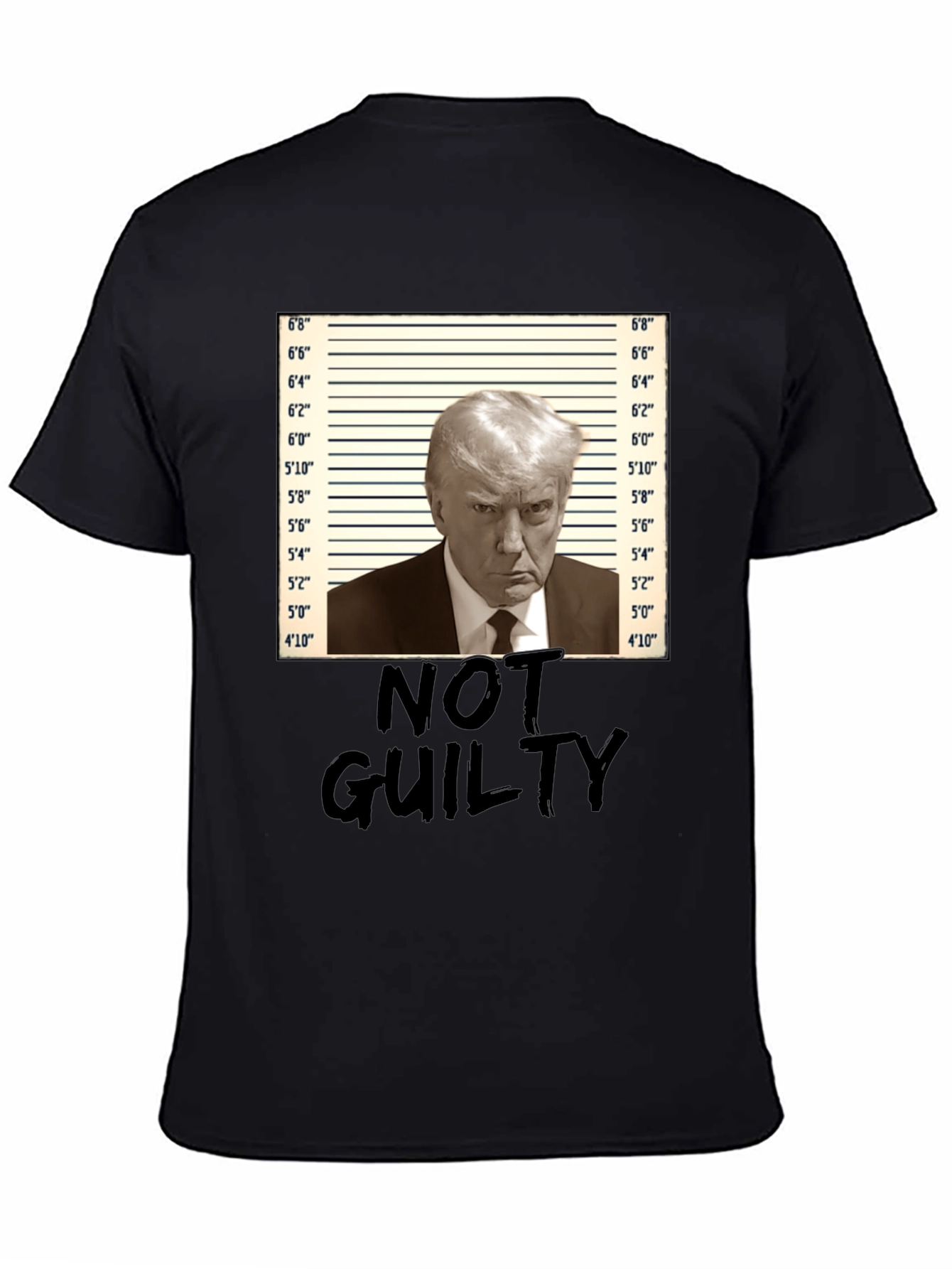 Trump Not Guilty Mugshot T-Shirt