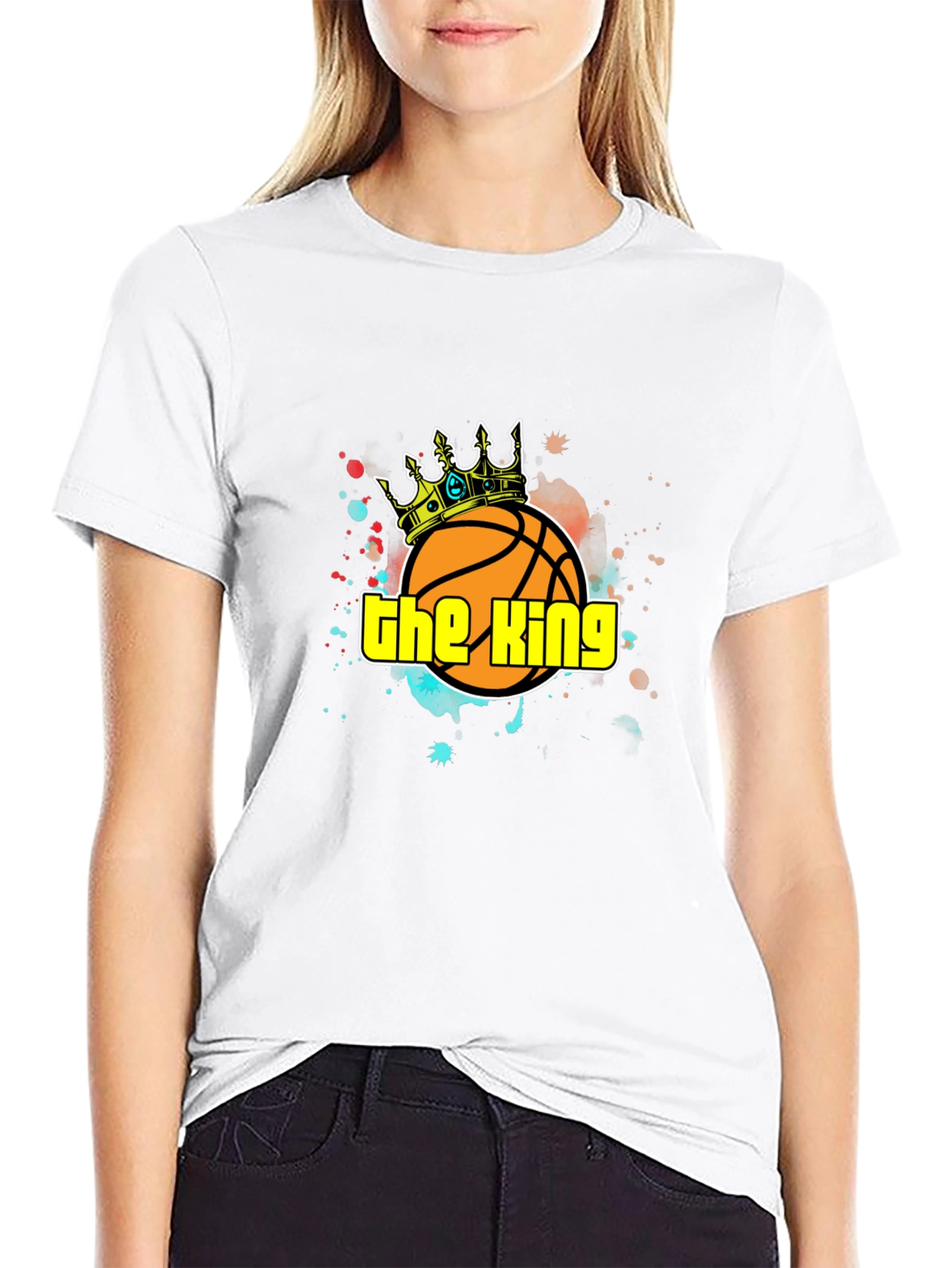 The King Basketball T-Shirt