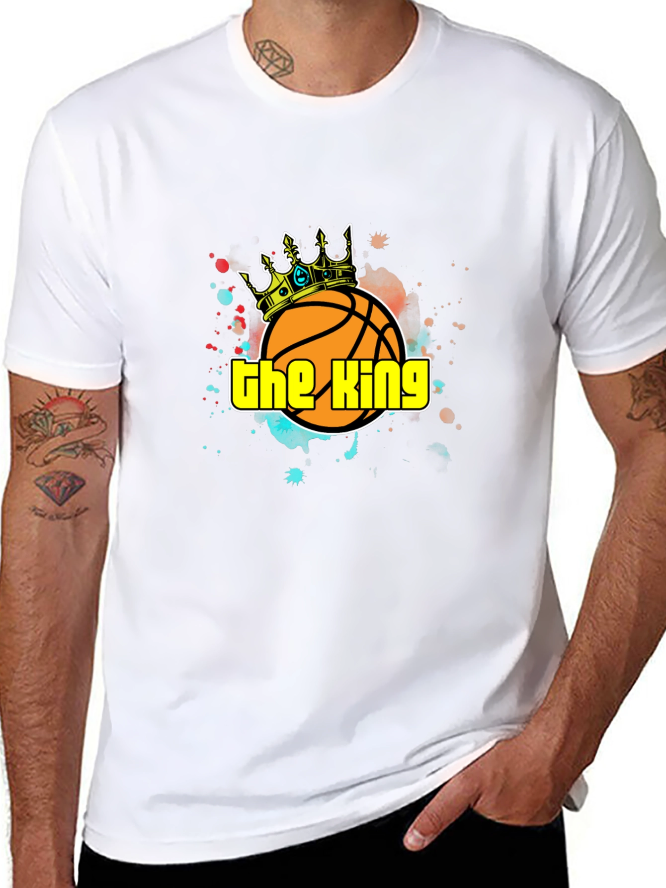 The King Basketball T-Shirt