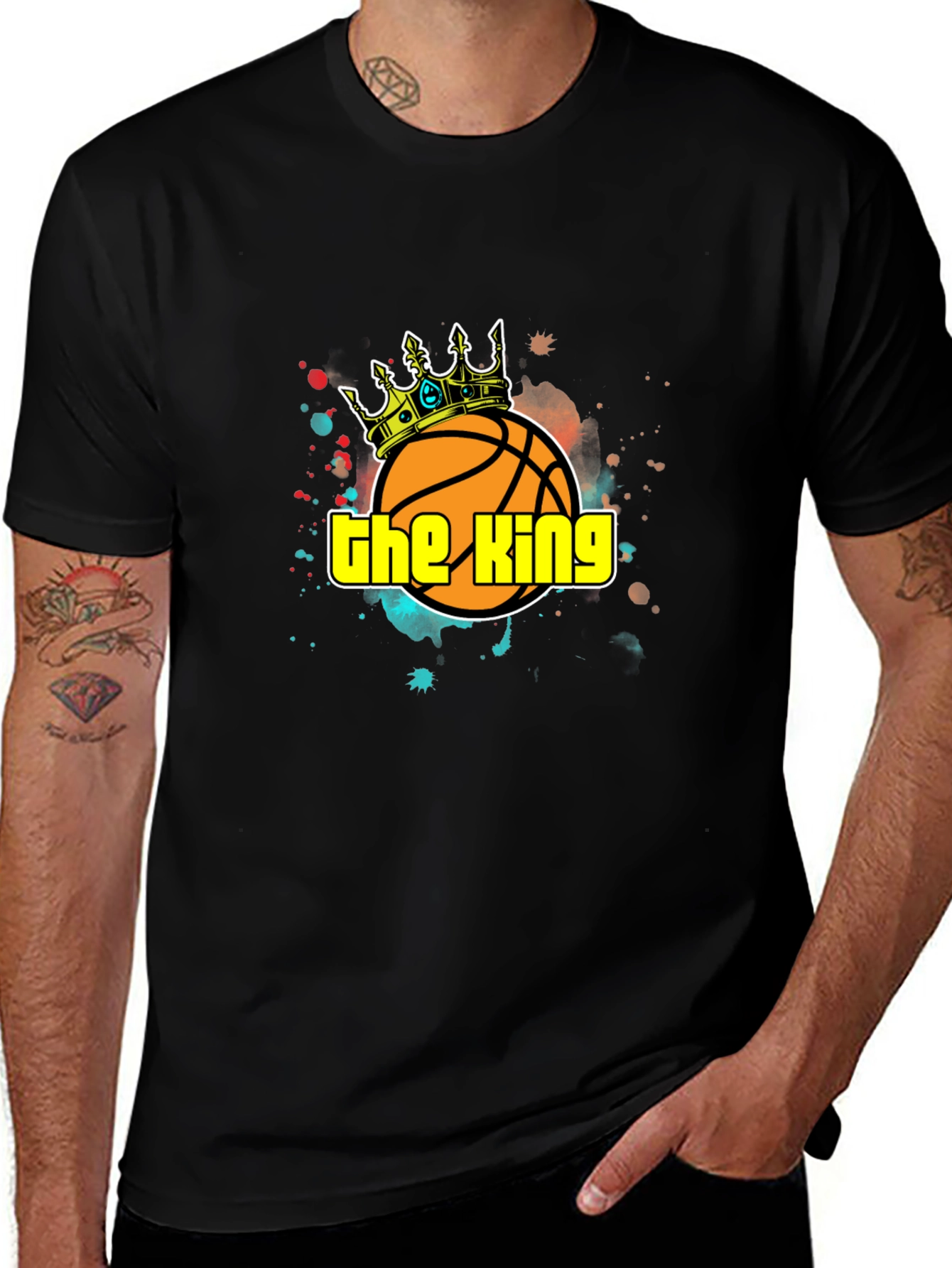 The King Basketball T-Shirt