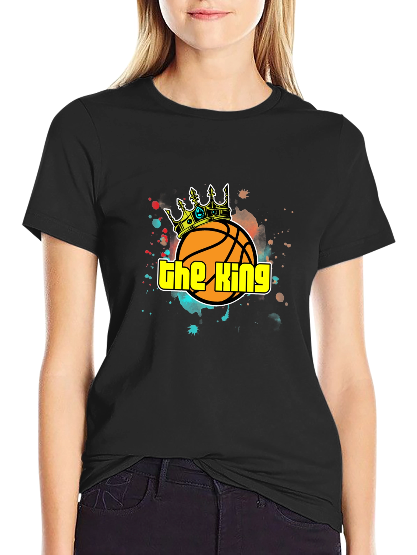The King Basketball T-Shirt