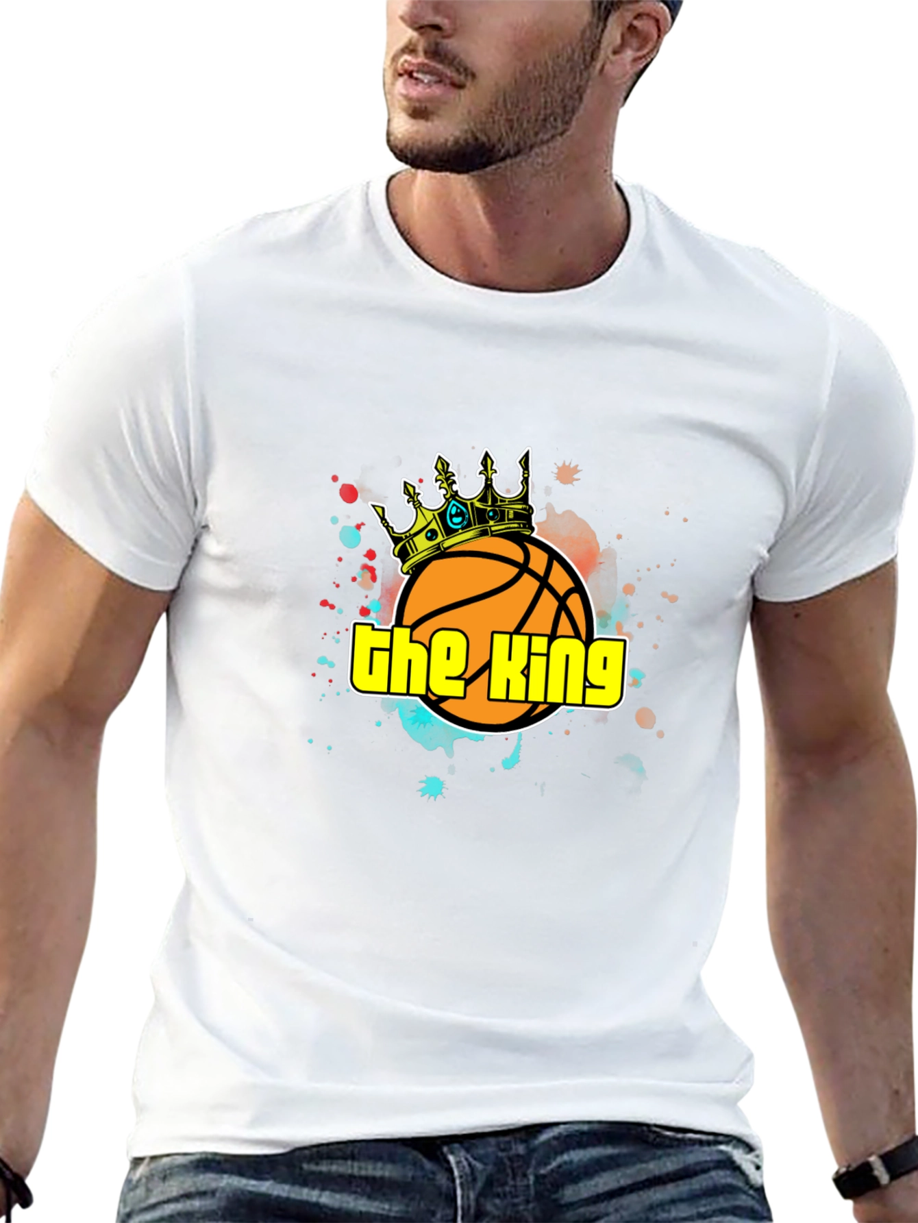 The King Basketball T-Shirt