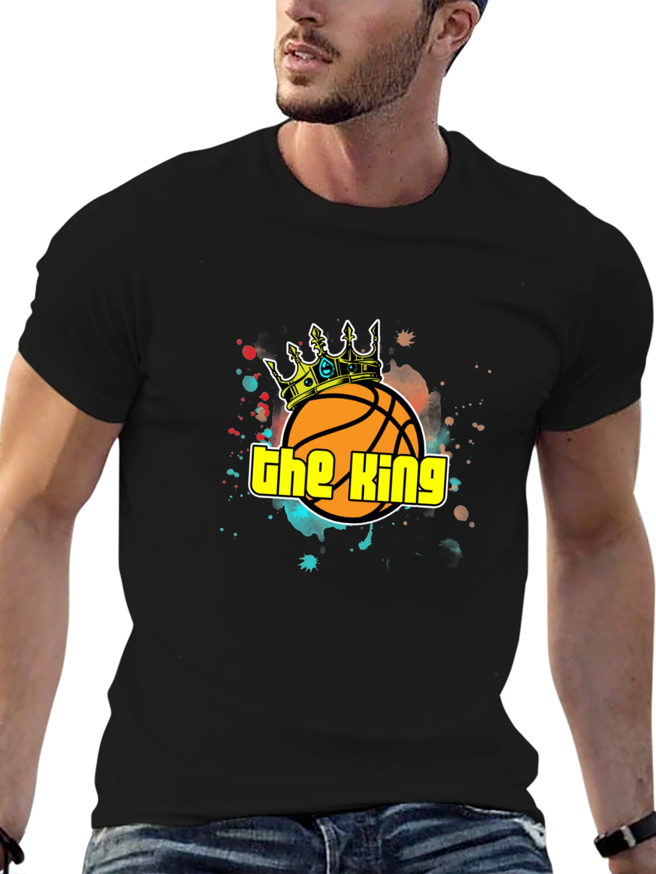 The King Basketball T-Shirt