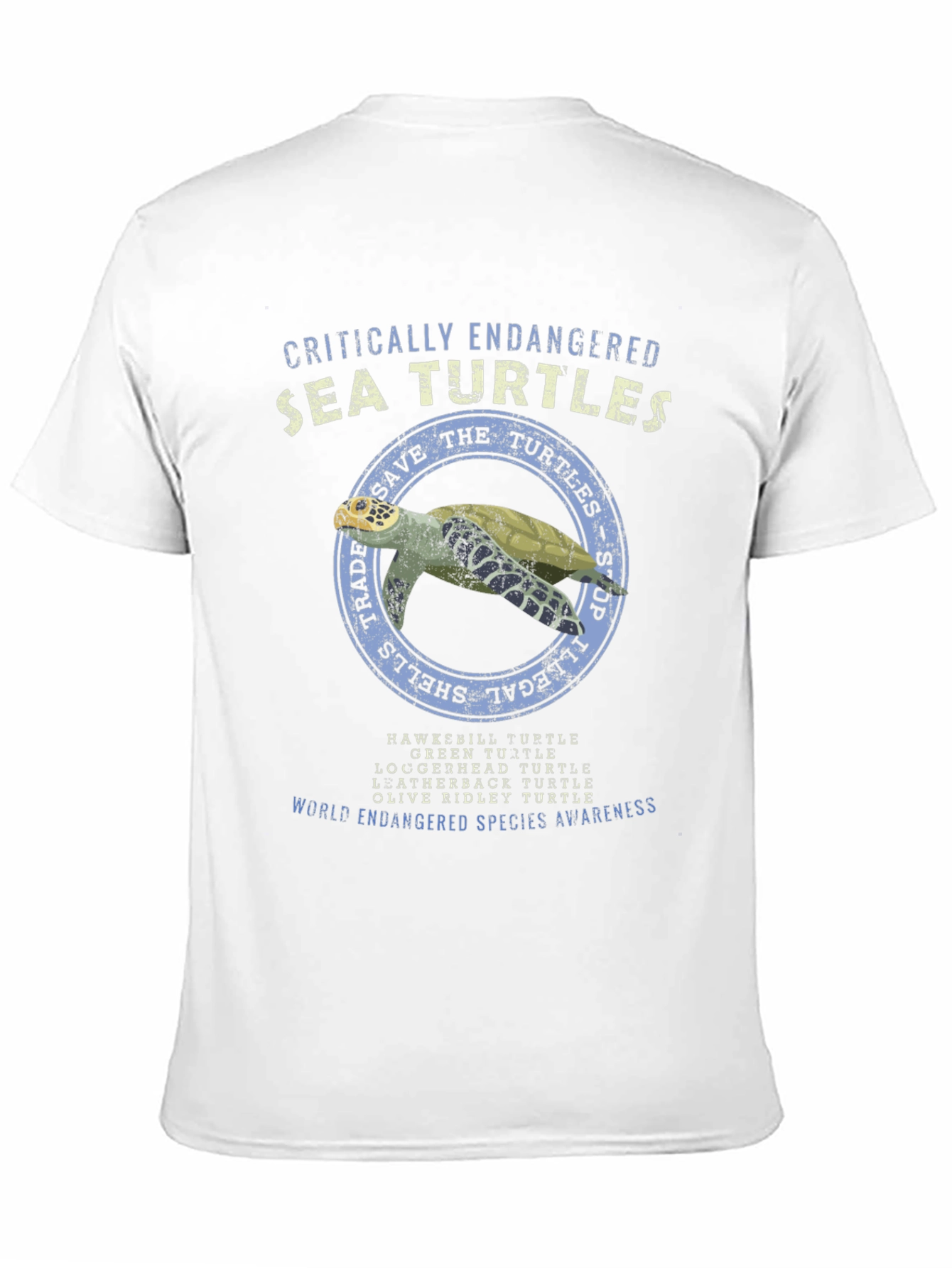 Endangered Sea Turtles Awareness T-Shirt