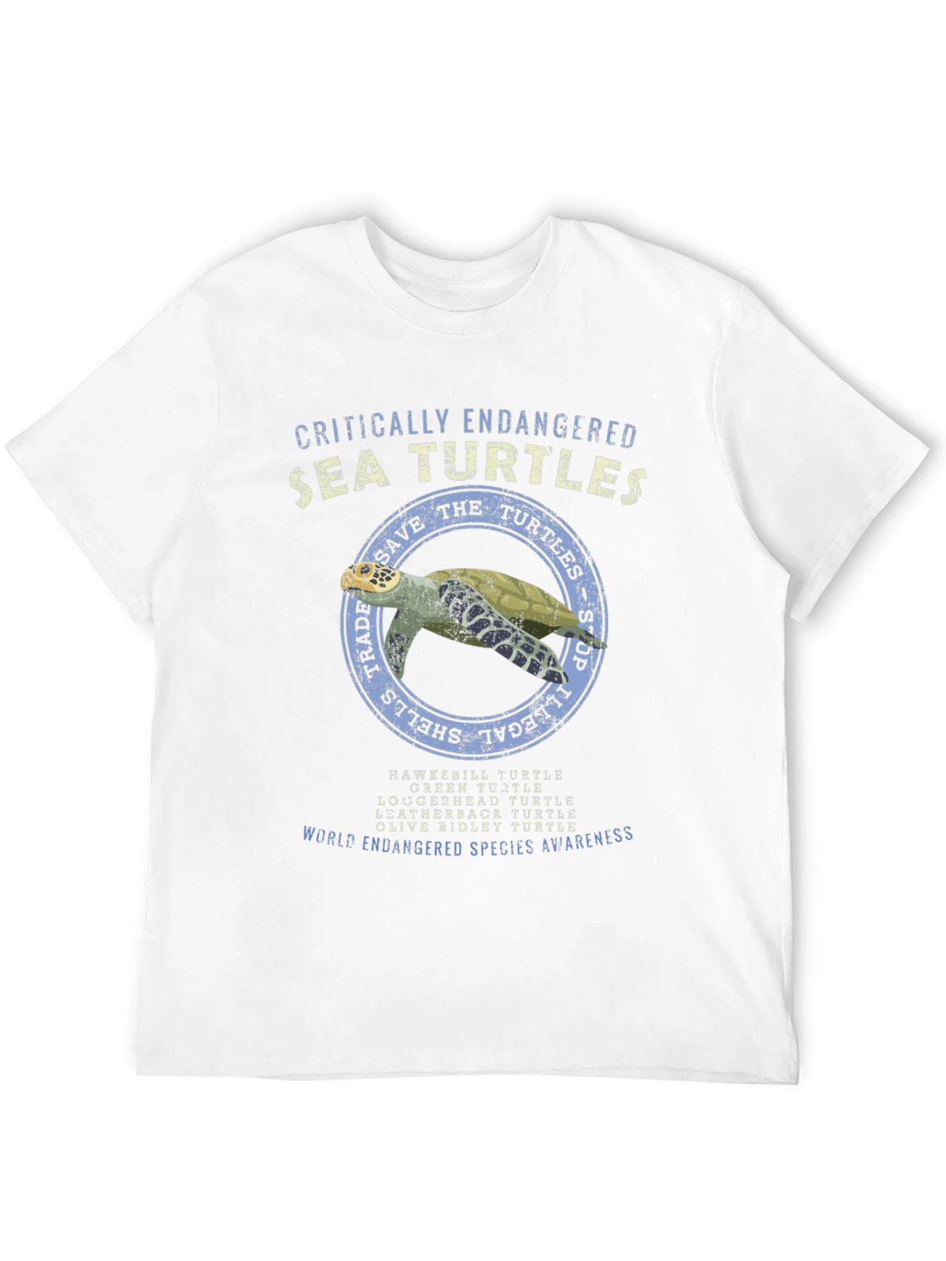 Endangered Sea Turtles Awareness T-Shirt