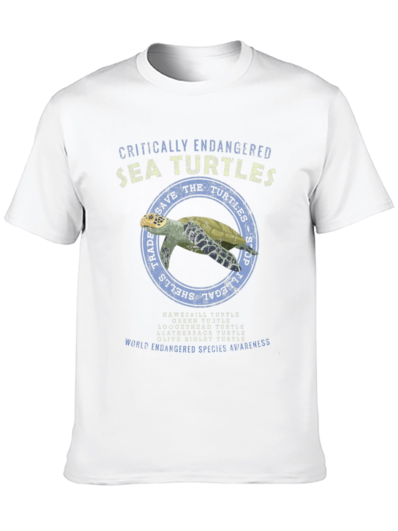 Endangered Sea Turtles Awareness T-Shirt