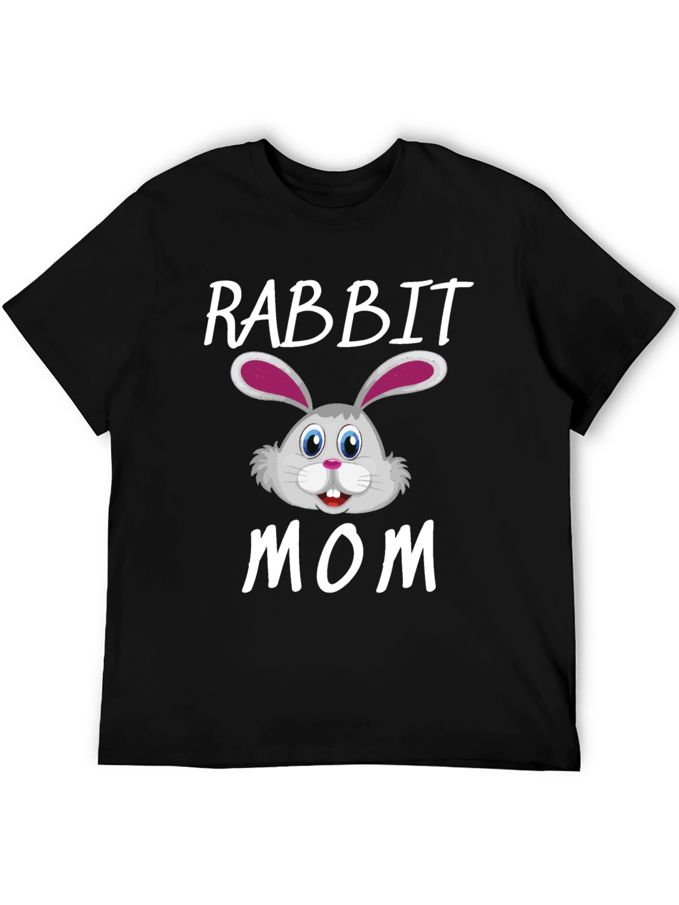Rabbit Mom Graphic Tee - Easter Apparel