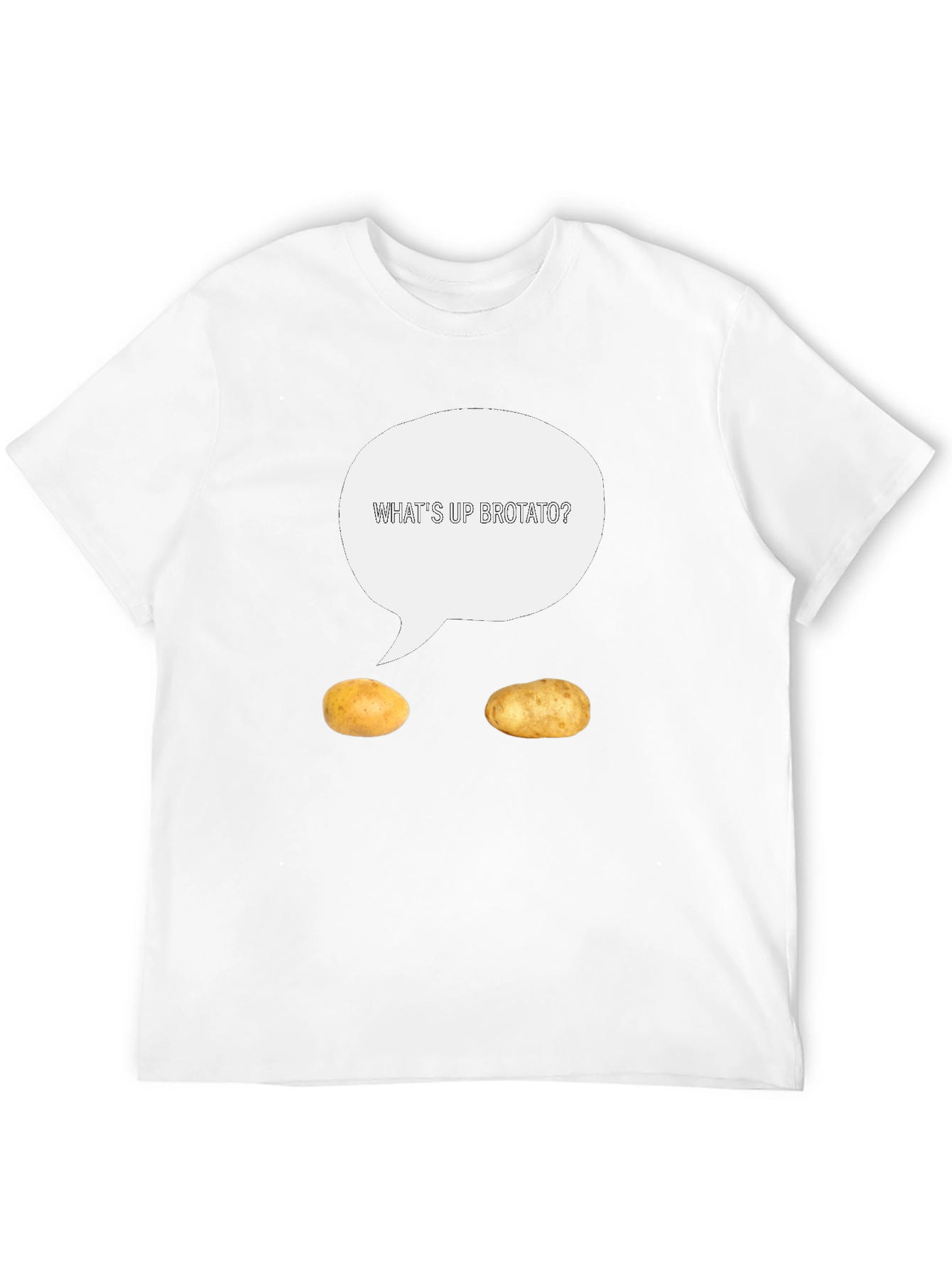 Funny Whats Up Brotato? Graphic Tee