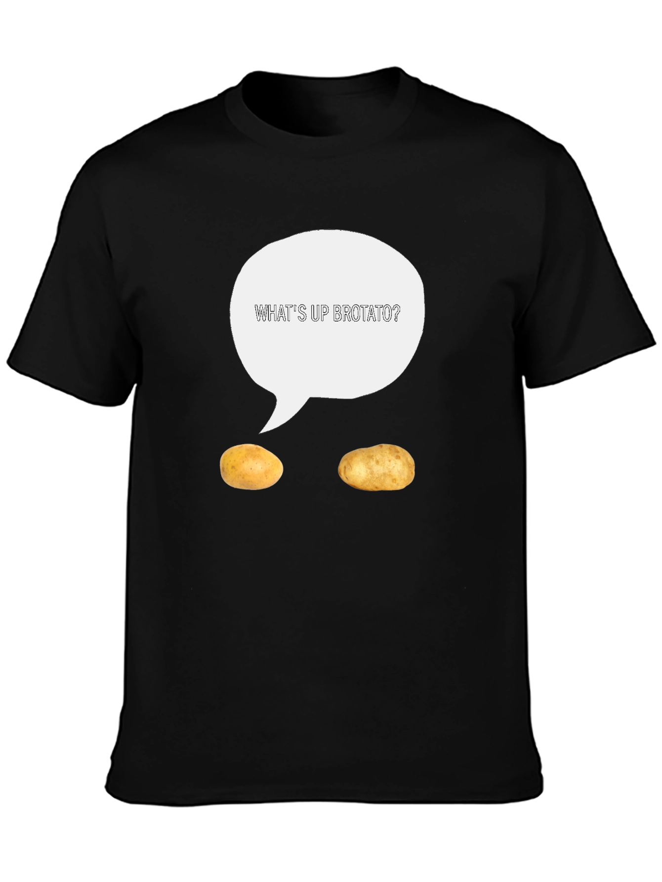 Funny Whats Up Brotato? Graphic Tee