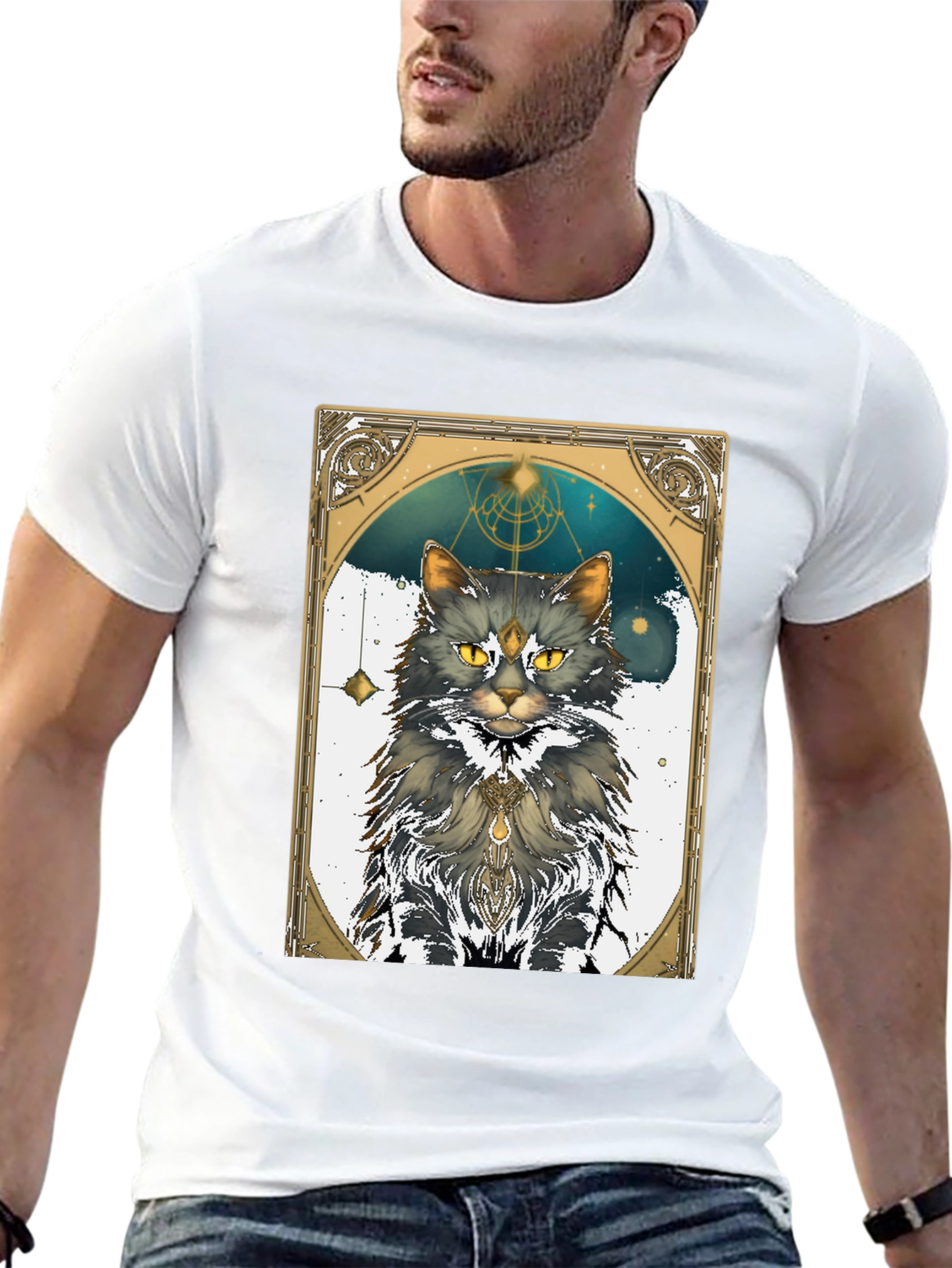 Mystic Cat Tarot T-Shirt