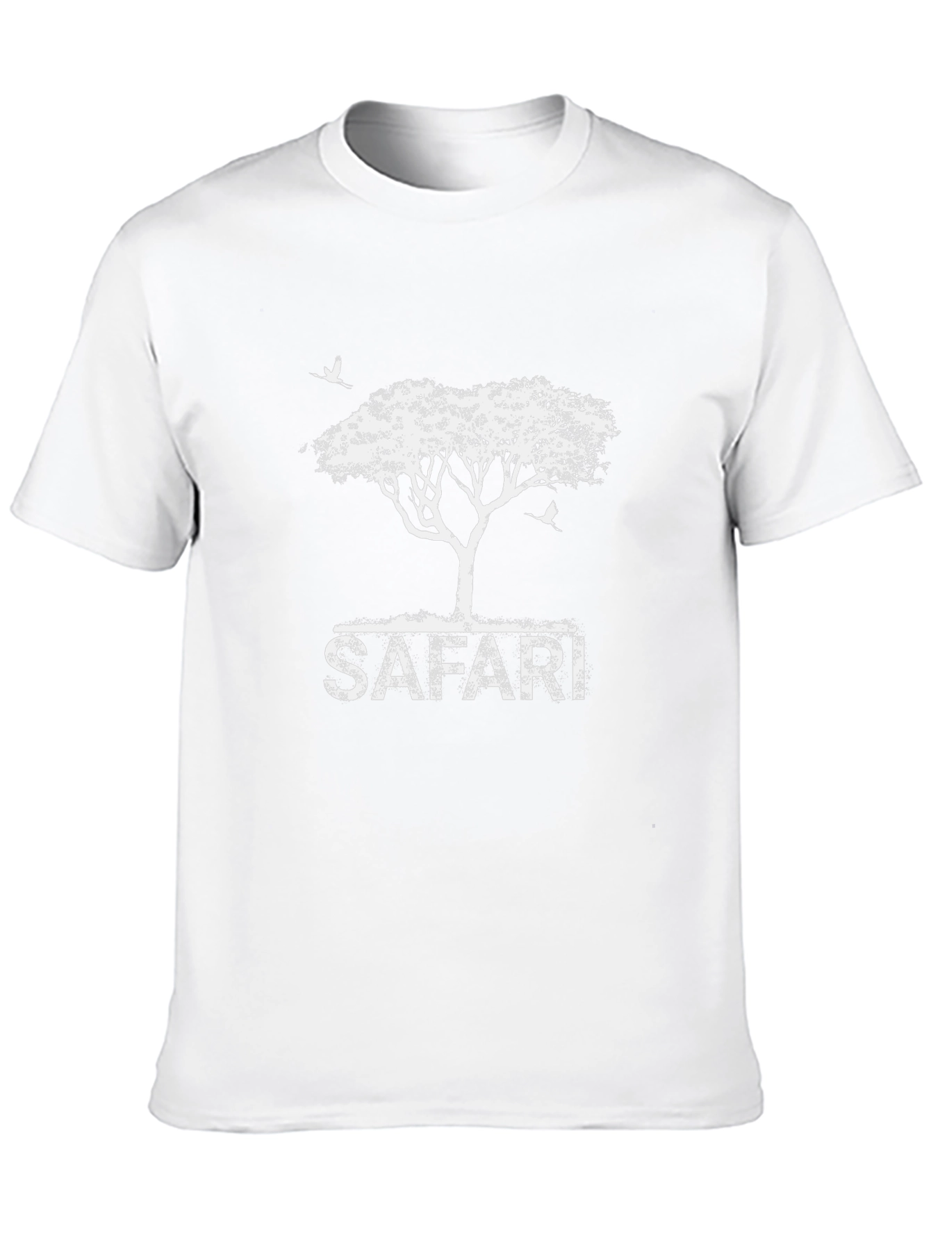 Safari Graphic Print Black T-Shirt