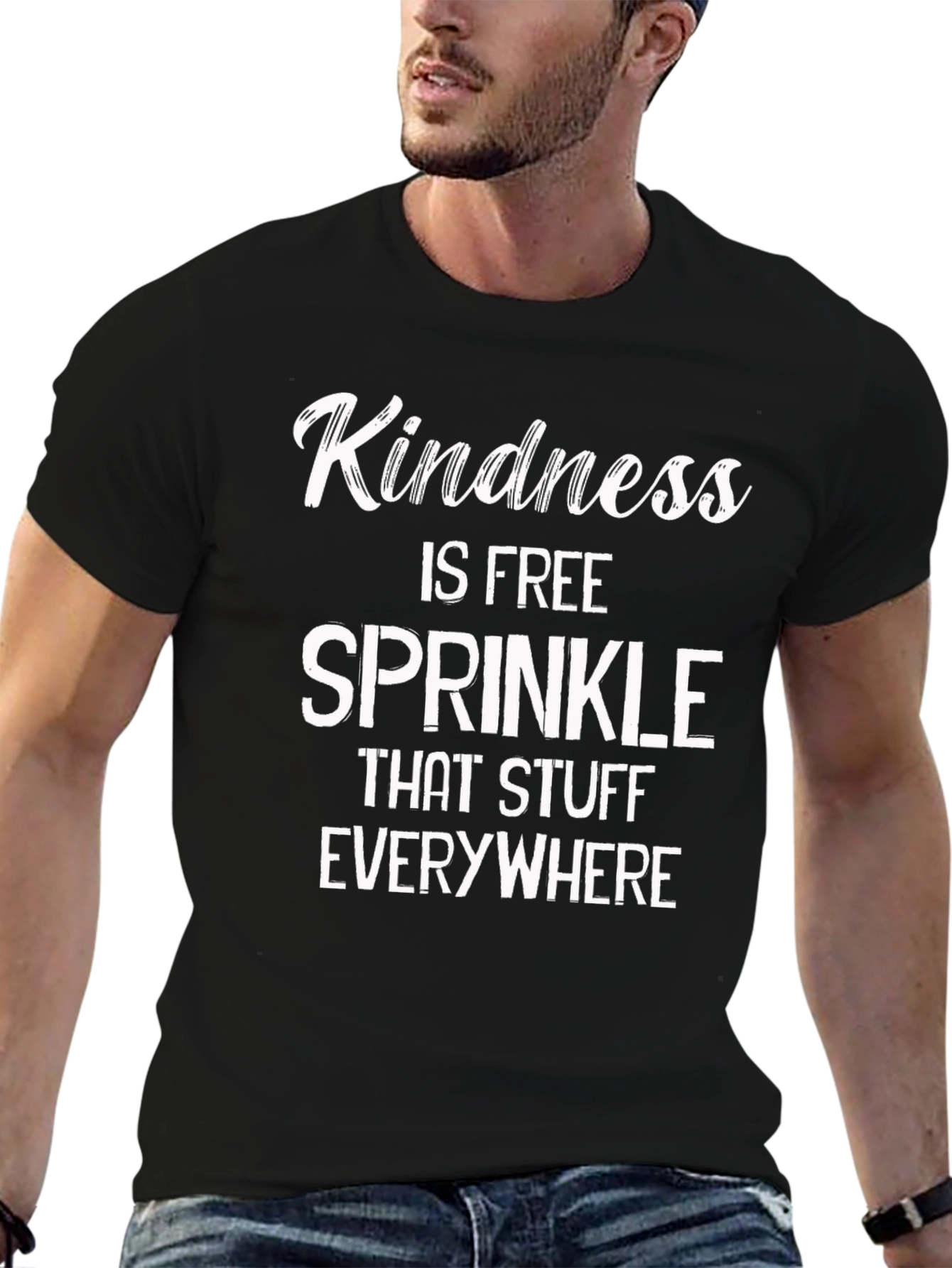 Kindness is Free Graphic Tee - Spread Joy!