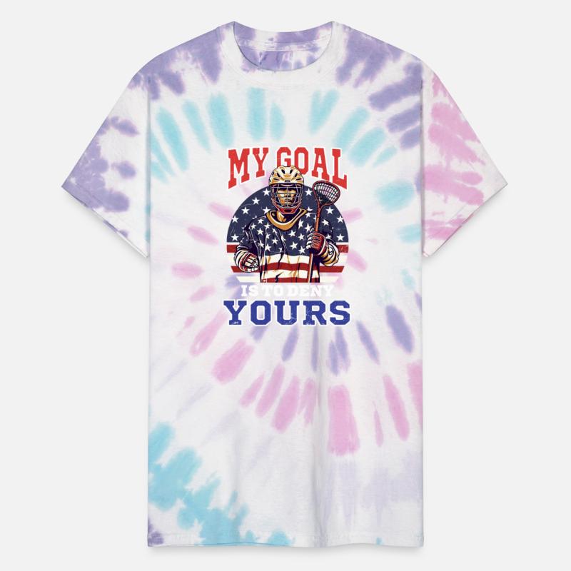 4th Of July Lacrosse My Goal Deny Yours