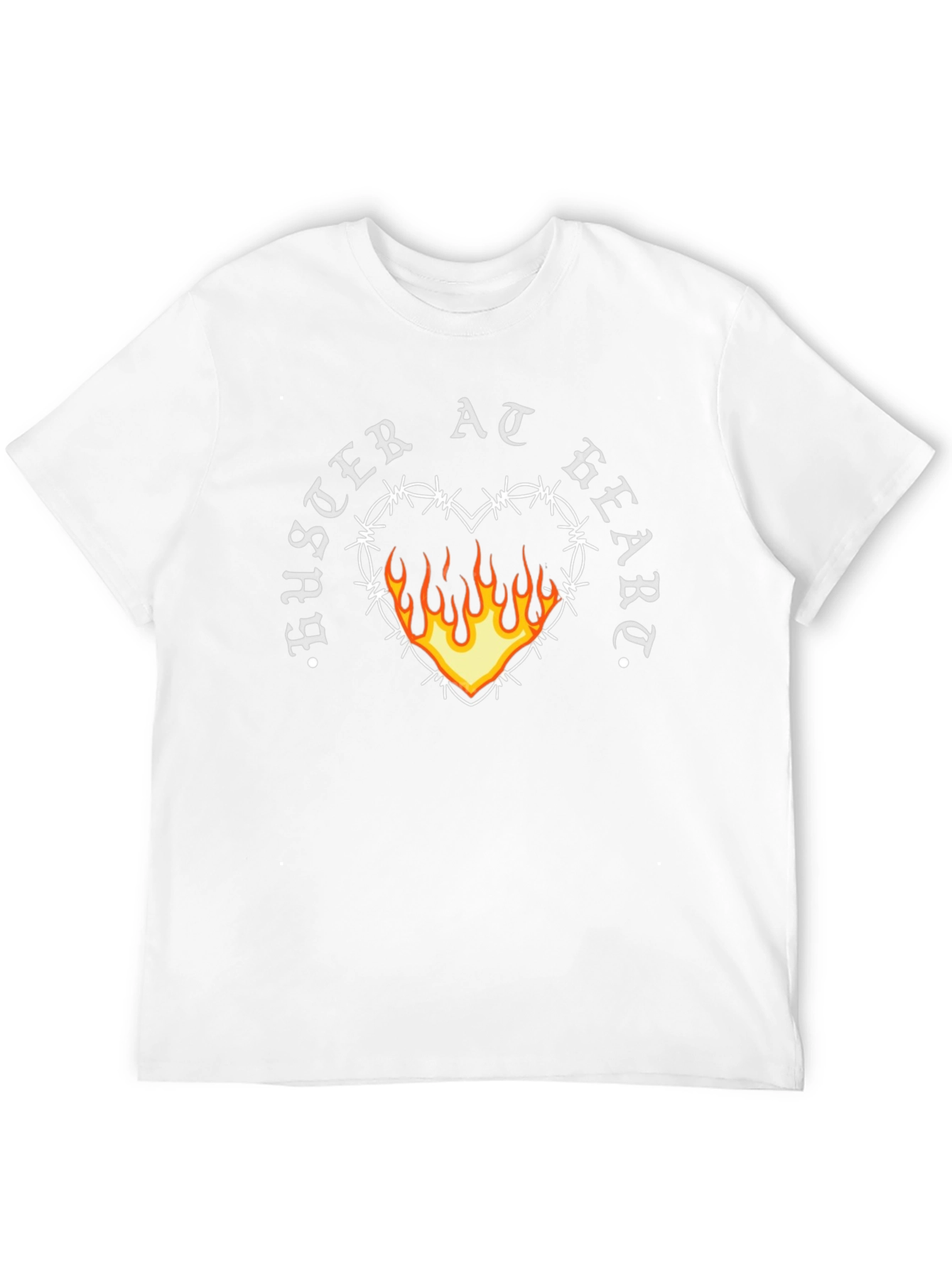 Buster At Heart Graphic Black Tee