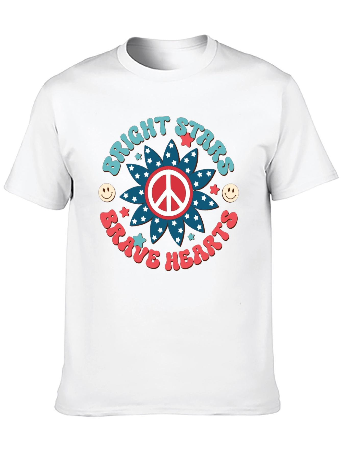 Bright Stars Brave Hearts Graphic Tee