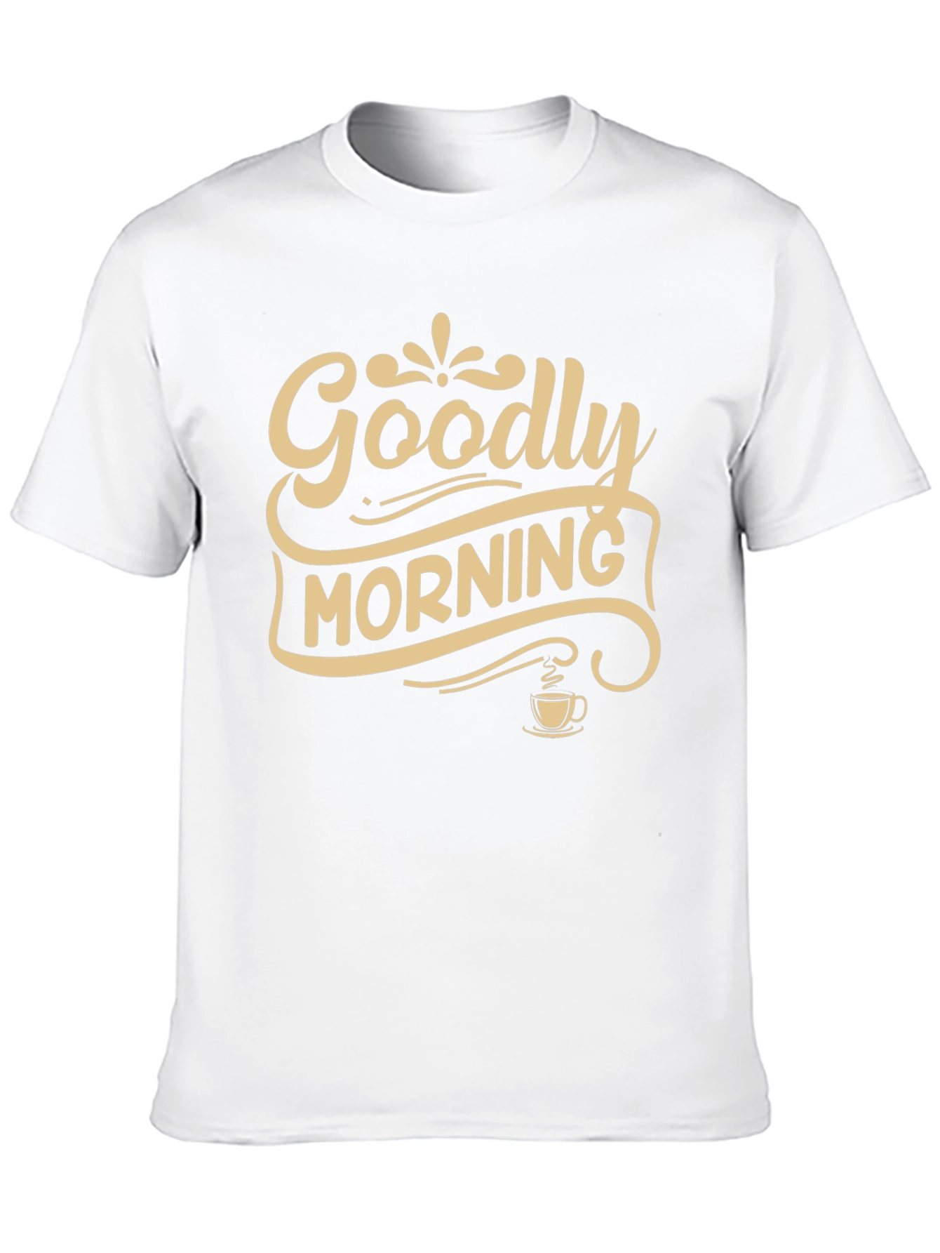 Goodly Morning Graphic T-Shirt - Black