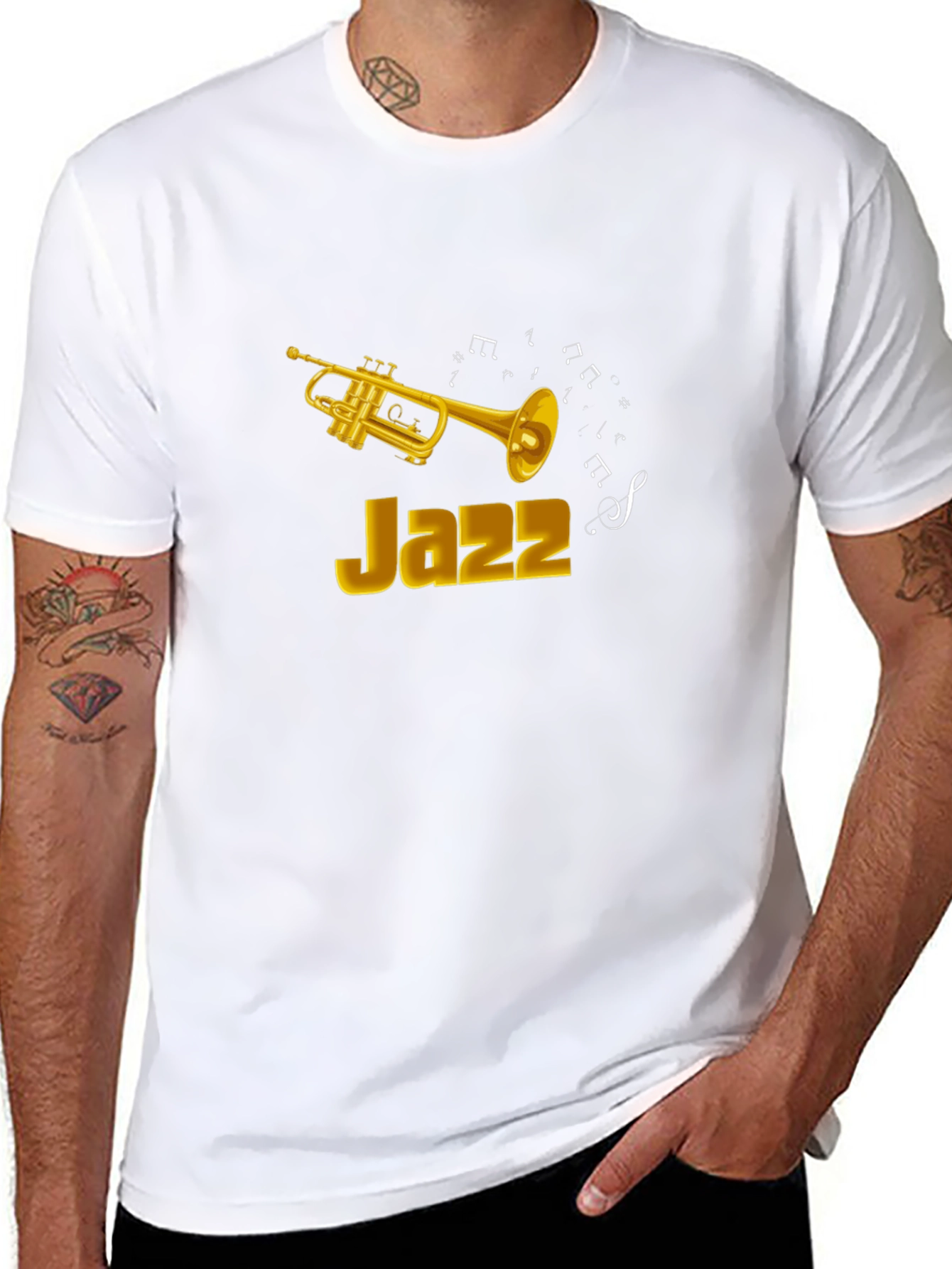 Jazz Trumpet Graphic T-Shirt