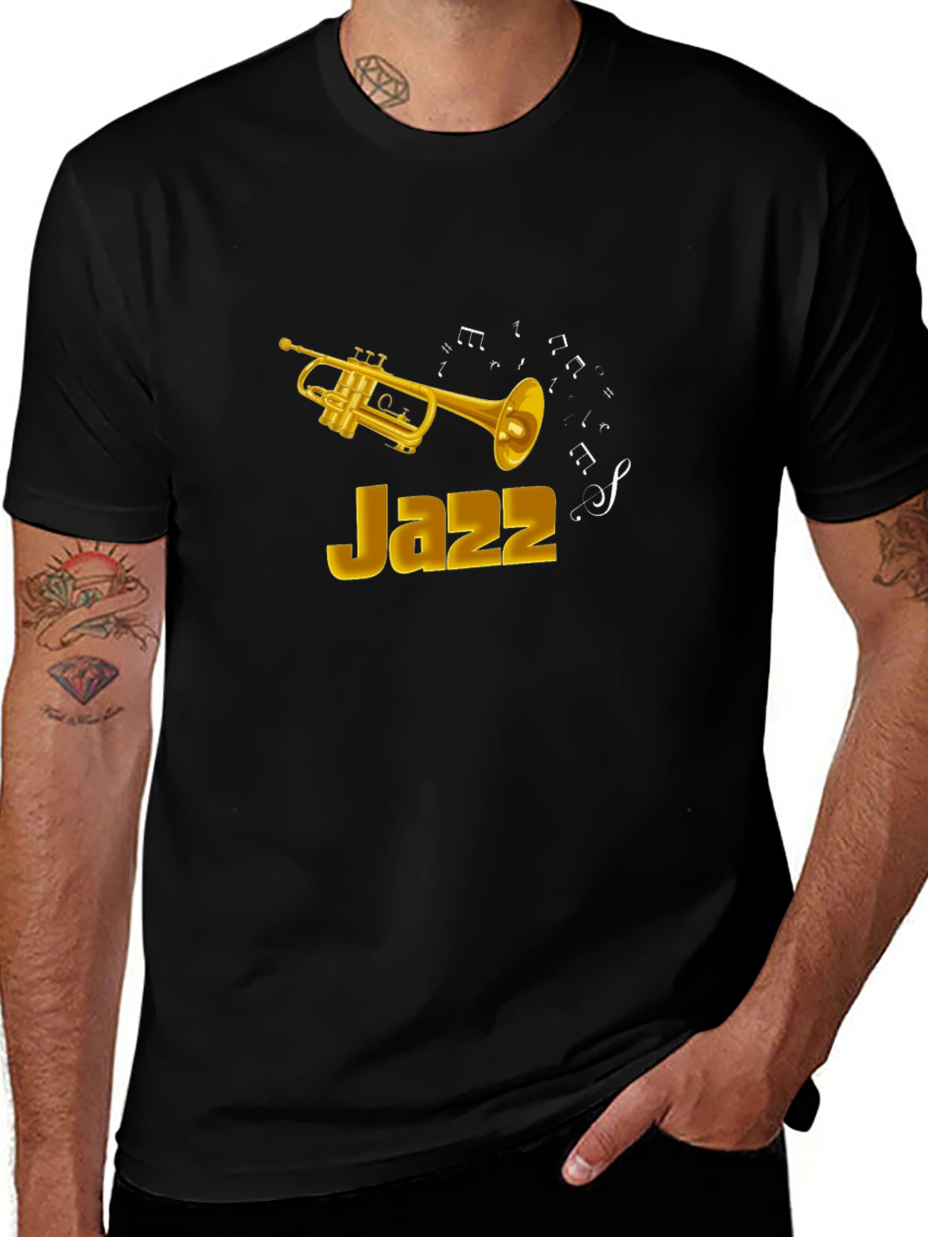 Jazz Trumpet Graphic T-Shirt