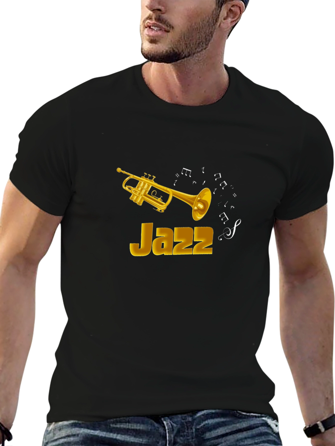 Jazz Trumpet Graphic T-Shirt