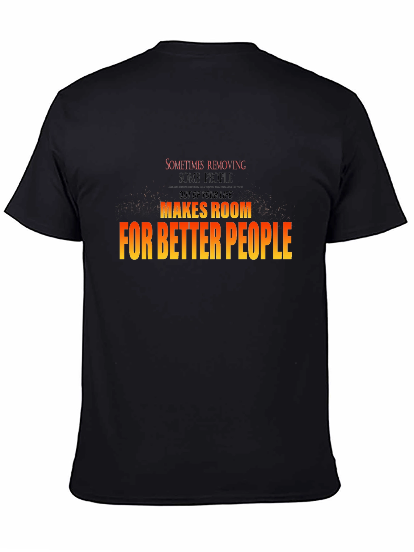 Motivational Graphic T-Shirt - Room for Better People