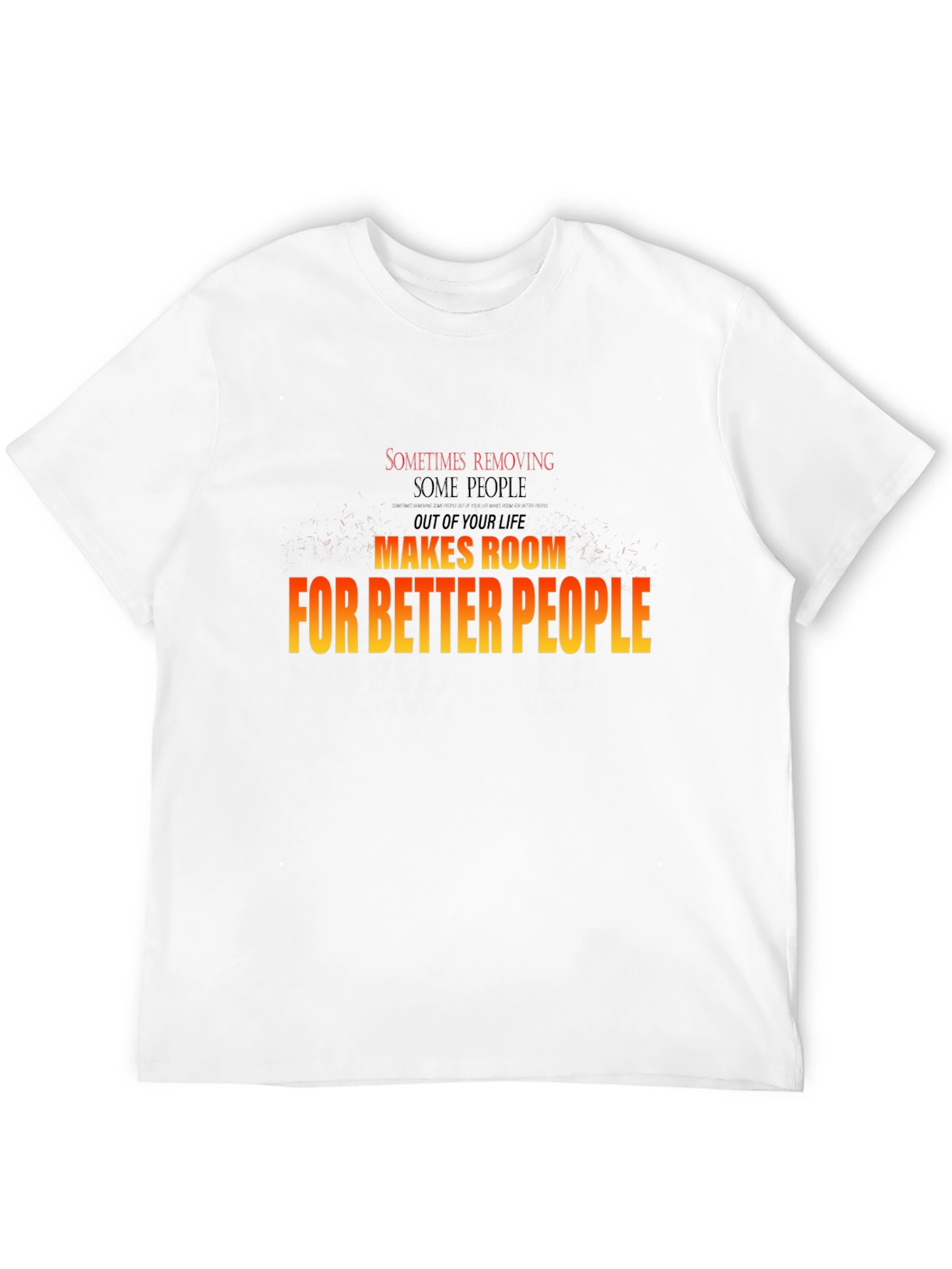 Motivational Graphic T-Shirt - Room for Better People