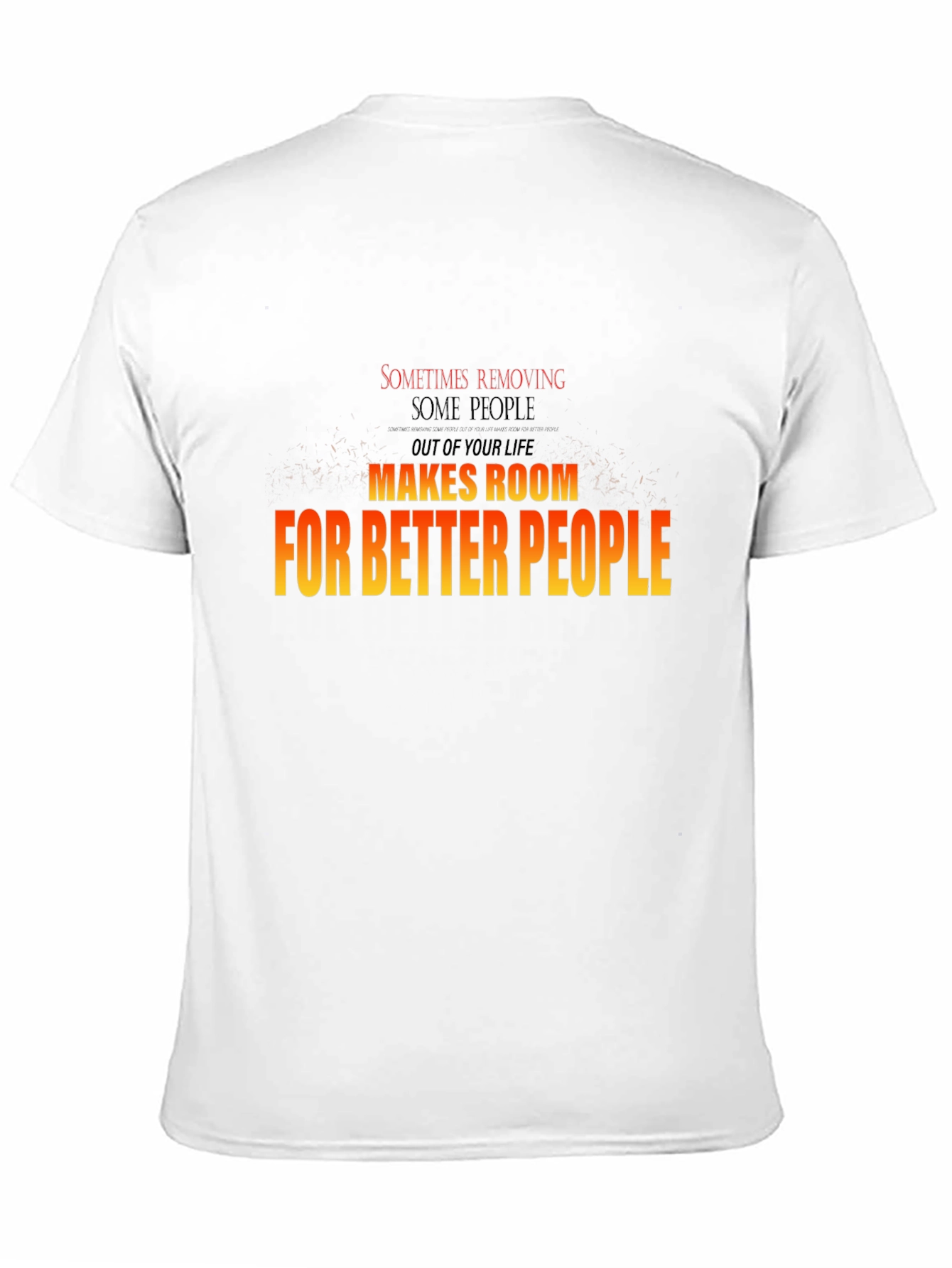 Motivational Graphic T-Shirt - Room for Better People