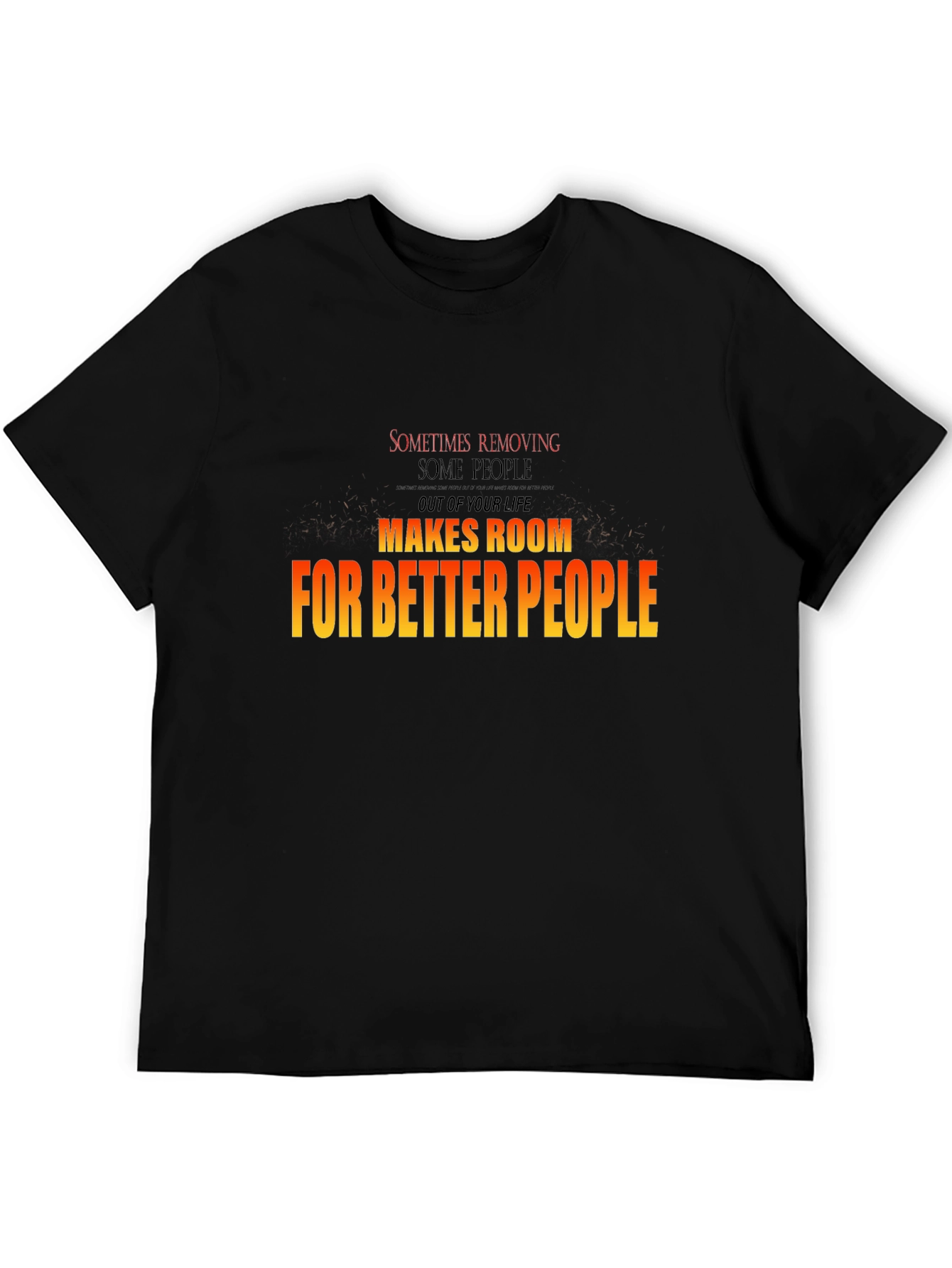 Motivational Graphic T-Shirt - Room for Better People