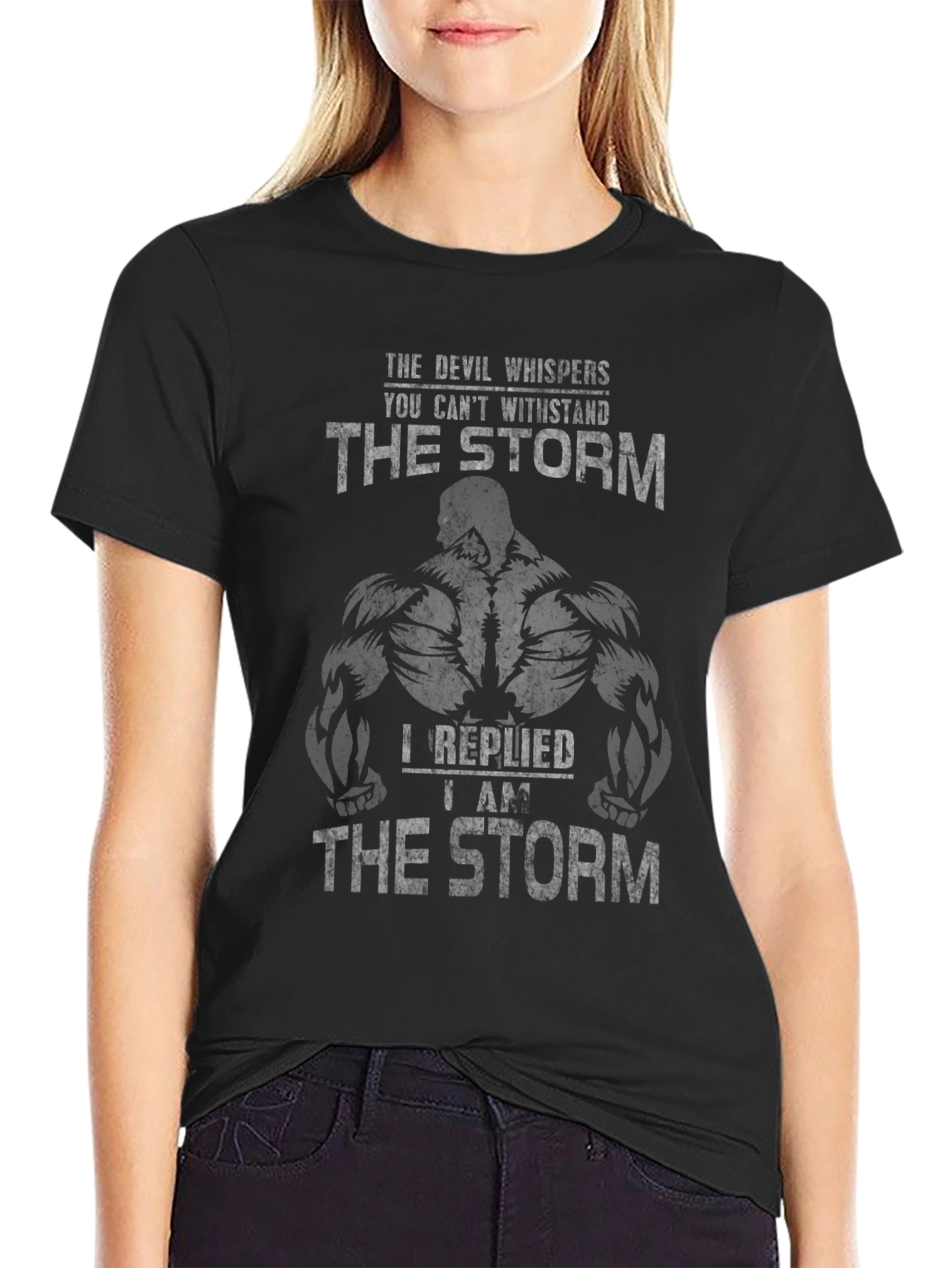 The Storm Graphic Tee - Mens Black T-Shirt