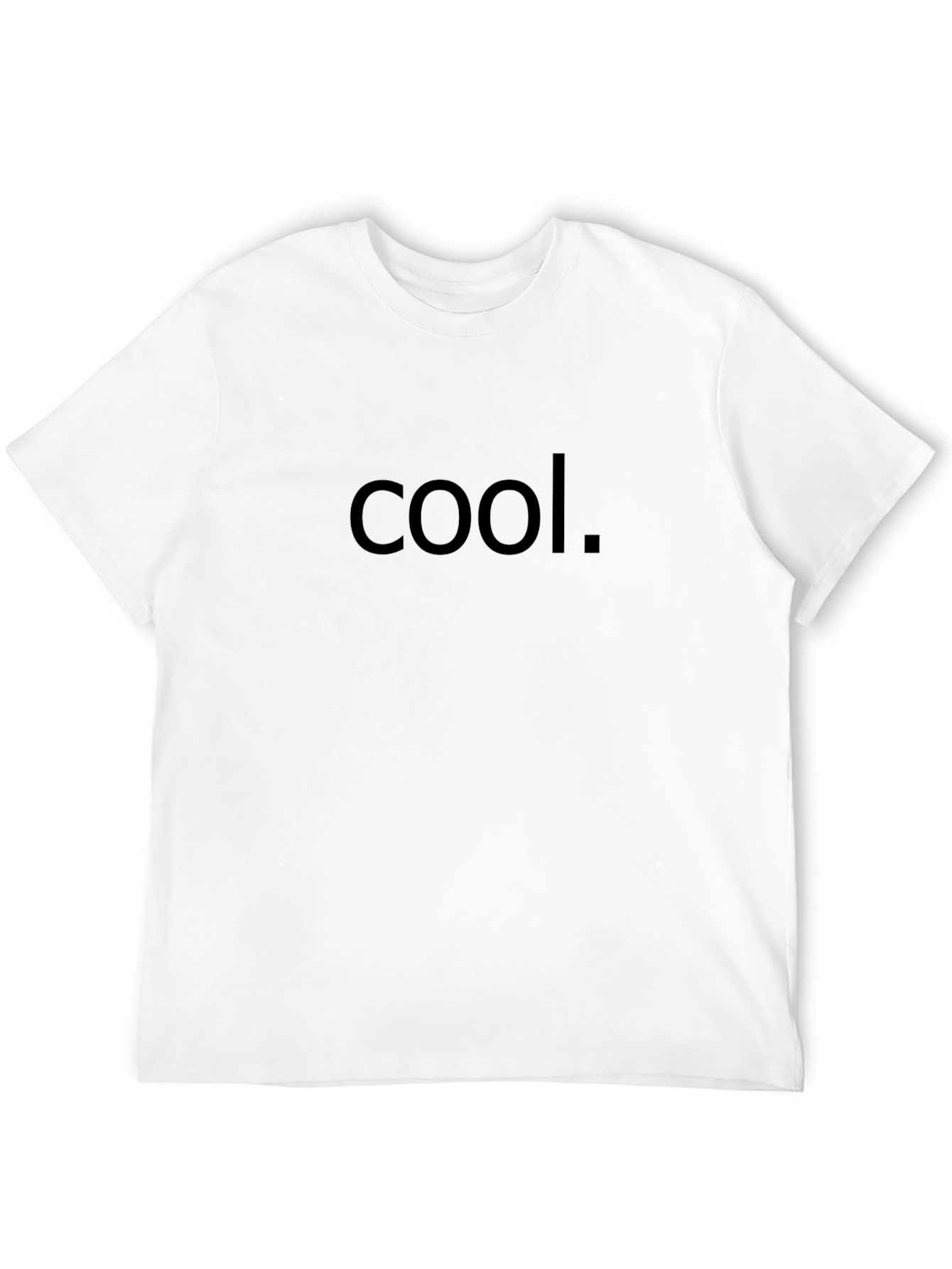 Cool Statement T-Shirt - Classic Black Tee