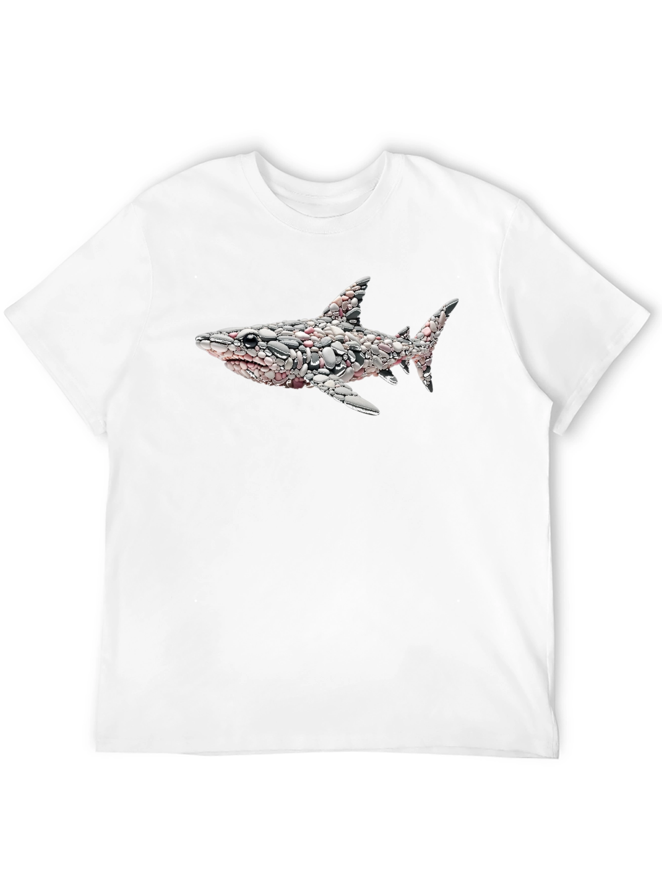 Pebble Shark T-Shirt - Unique Design