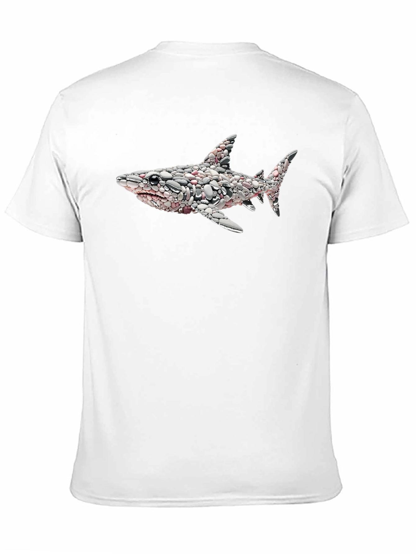 Pebble Shark T-Shirt - Unique Design