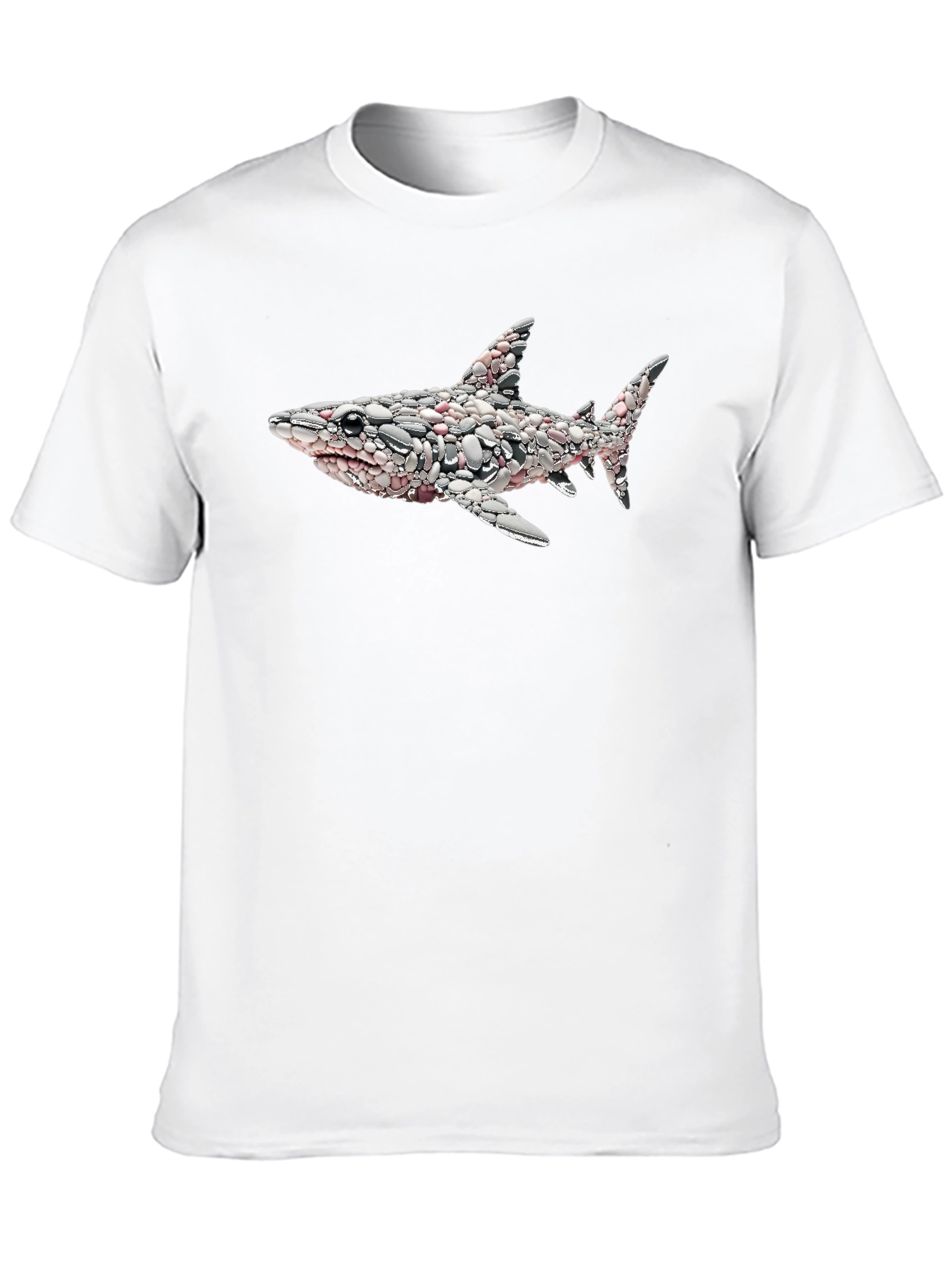 Pebble Shark T-Shirt - Unique Design