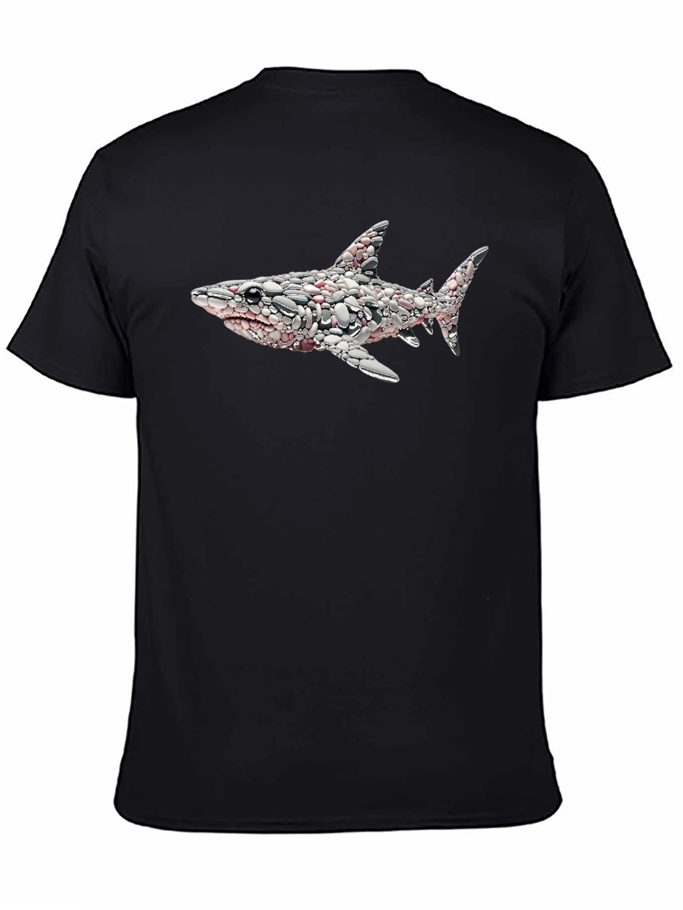 Pebble Shark T-Shirt - Unique Design