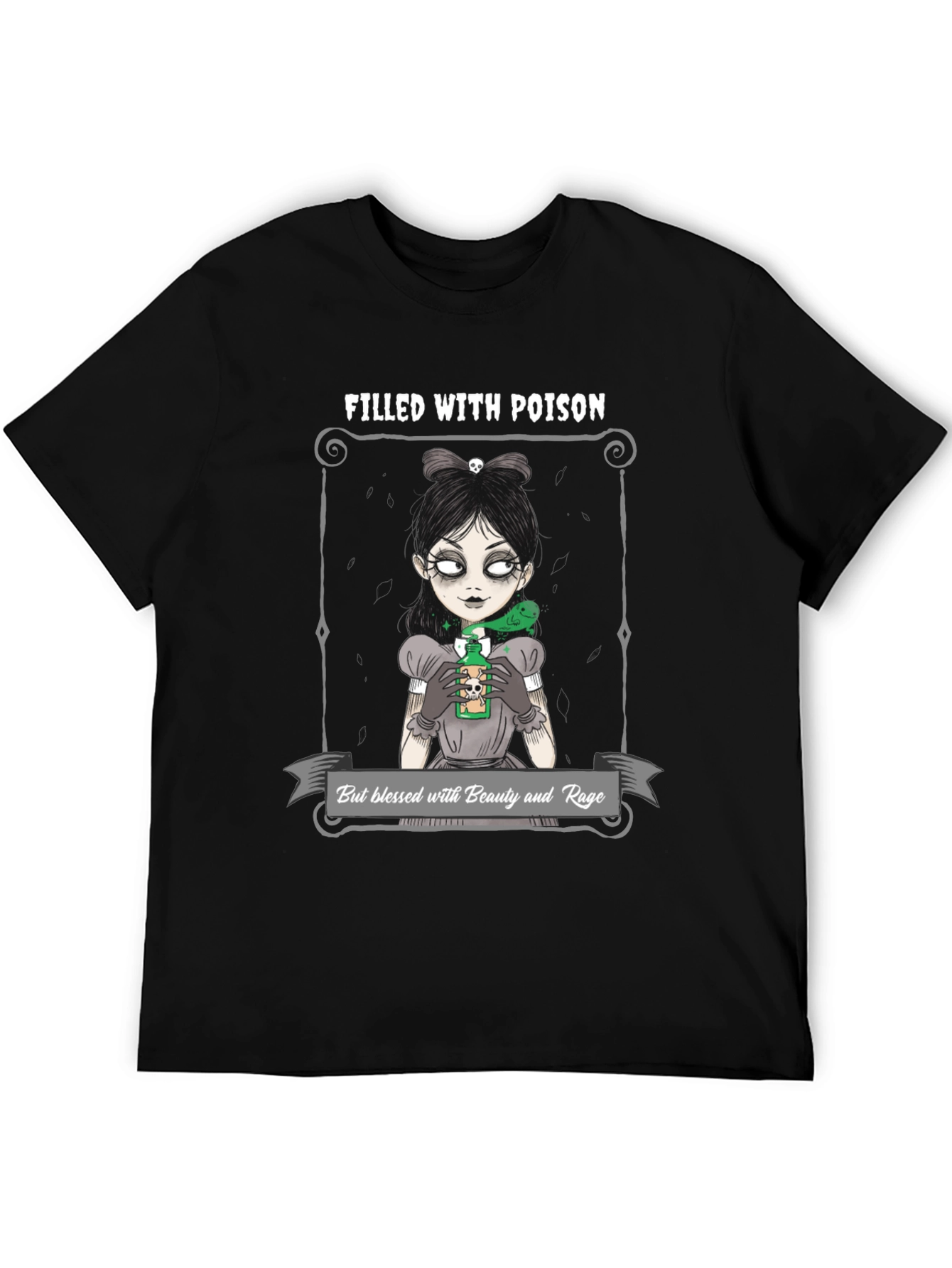 Poison and Beauty Graphic T-Shirt