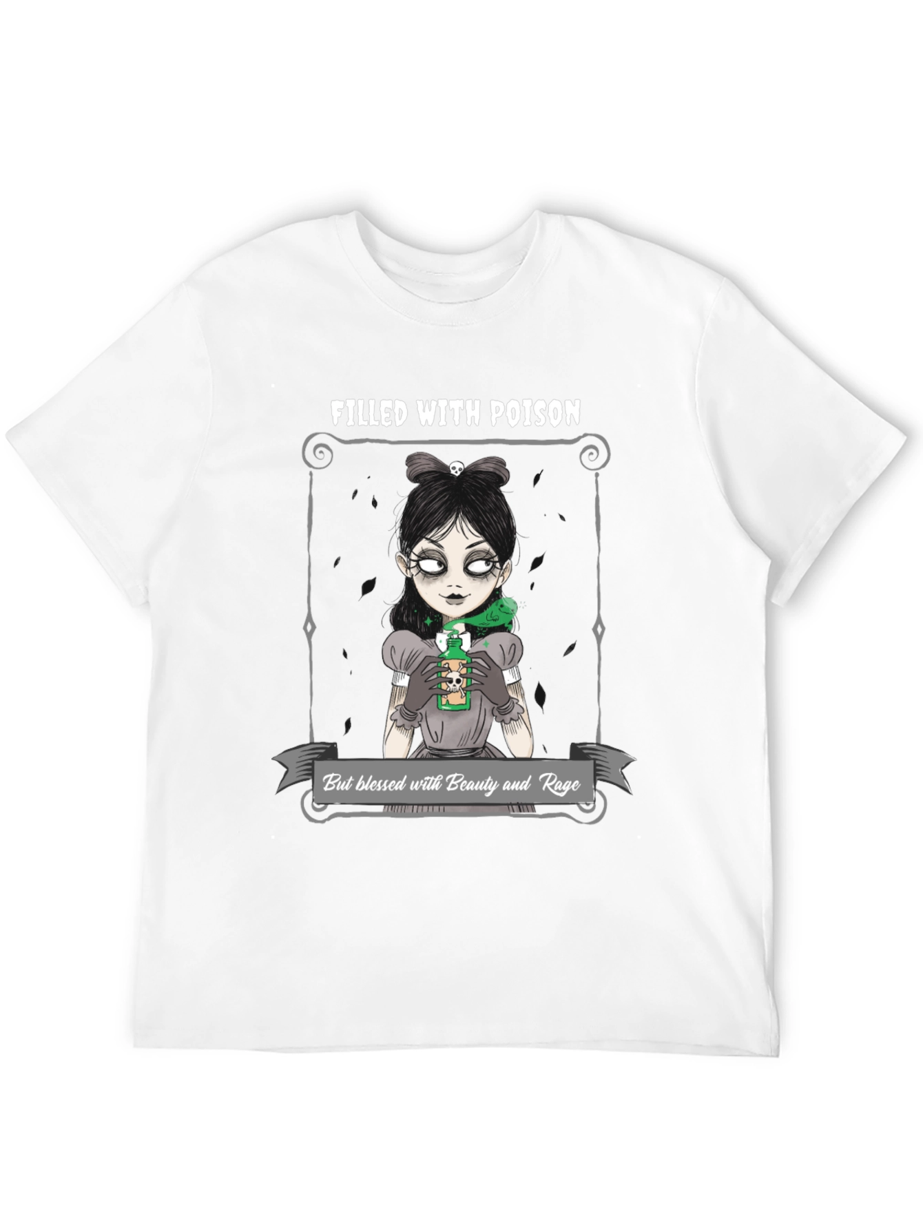 Poison and Beauty Graphic T-Shirt