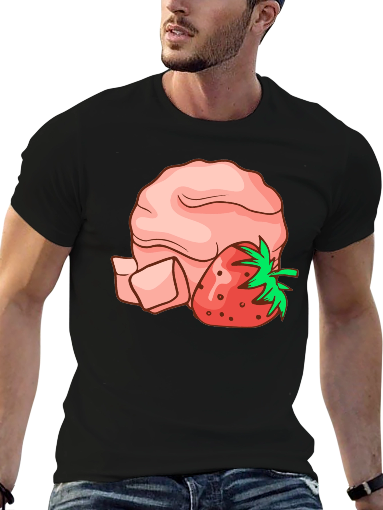 Strawberry Shortcake Graphic Tee - Soft Cotton Blend