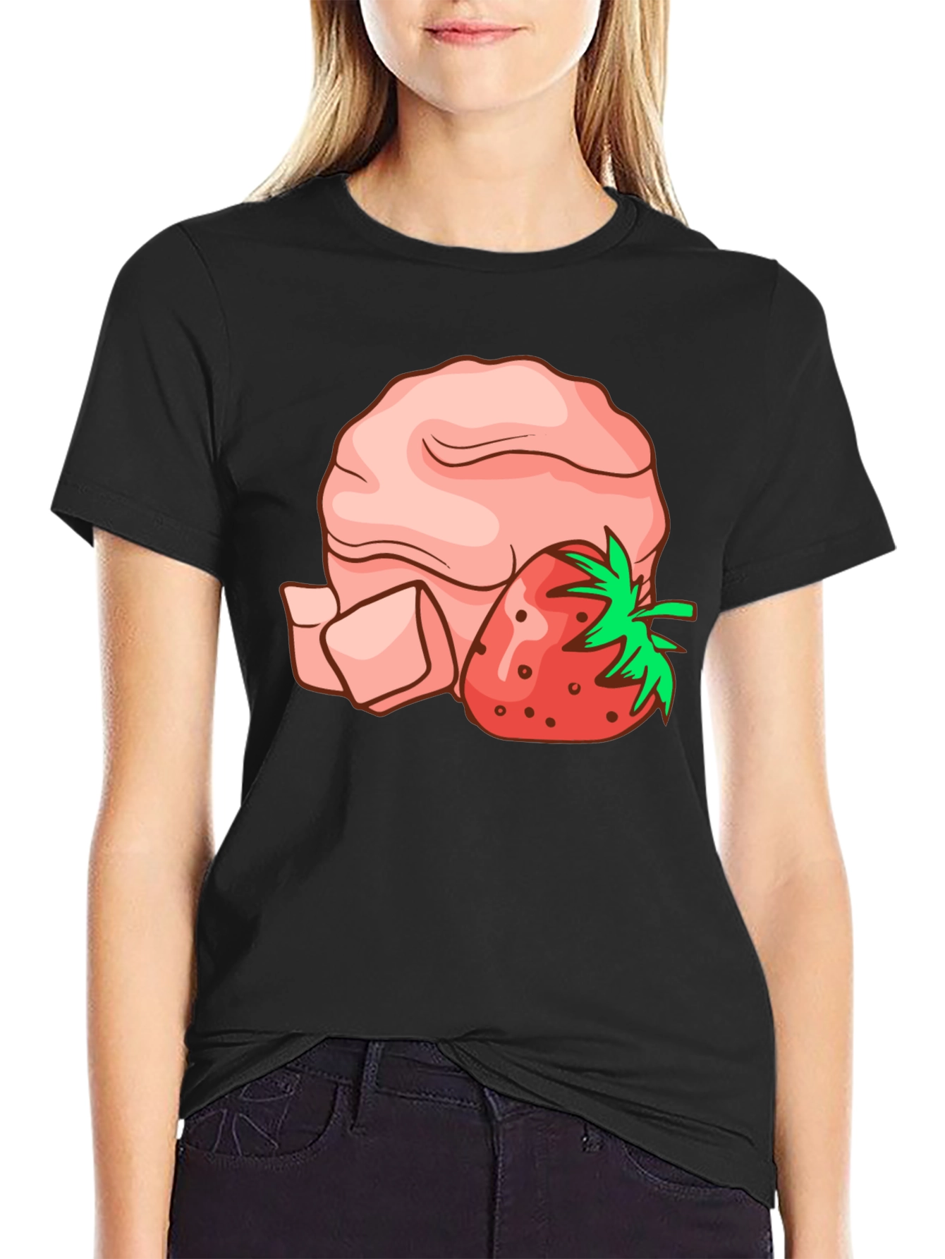 Strawberry Shortcake Graphic Tee - Soft Cotton Blend