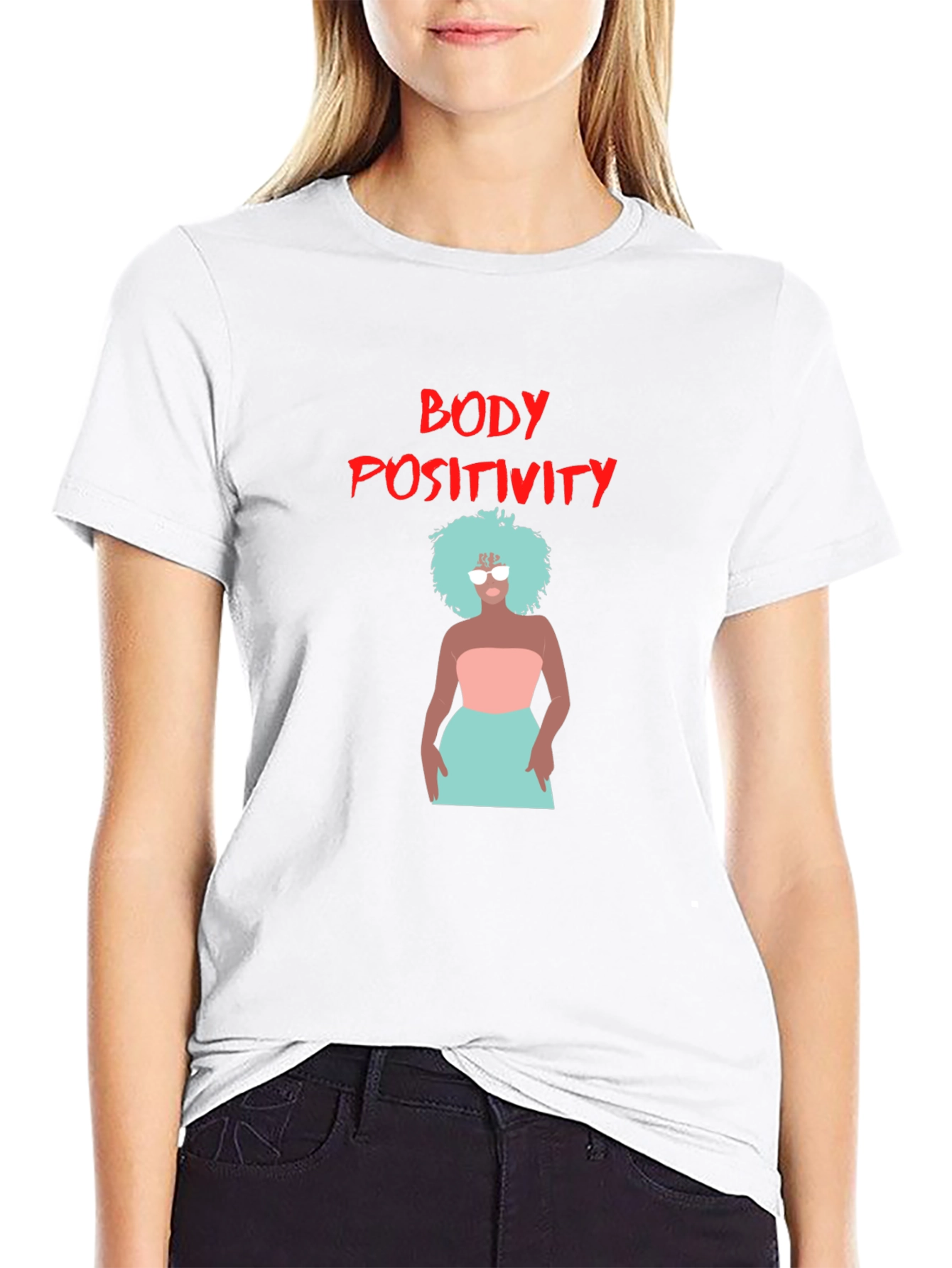 Body Positivity Tee - Stylish Graphic T-Shirt